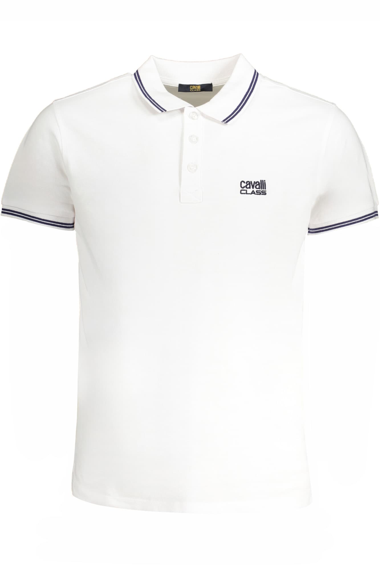CAVALLI CLASS Herren Poloshirt in Weiß
