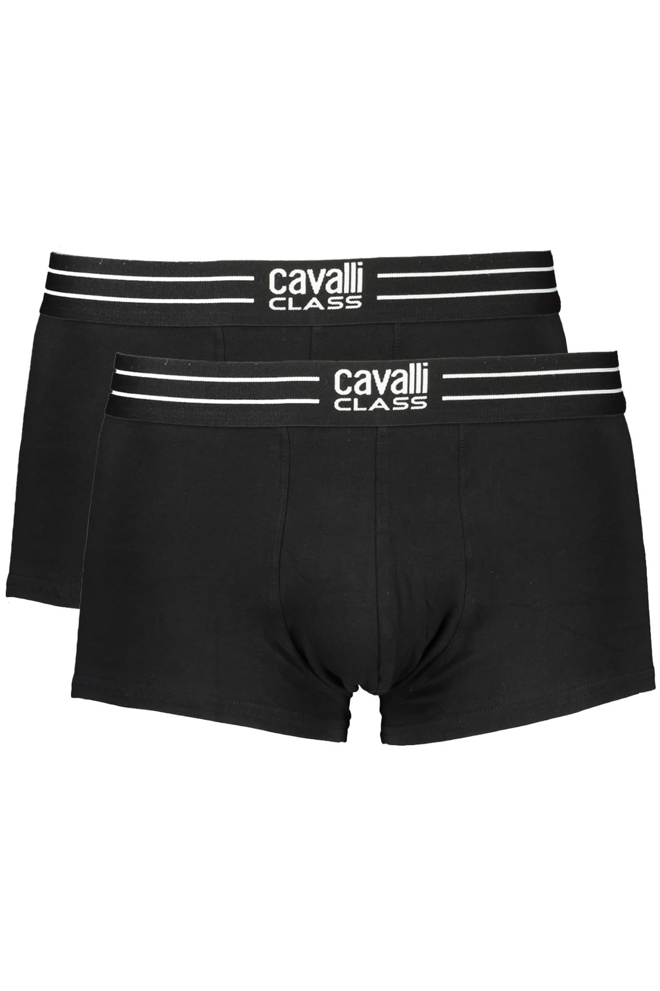 CAVALLI CLASS Herren Shorts in Schwarz