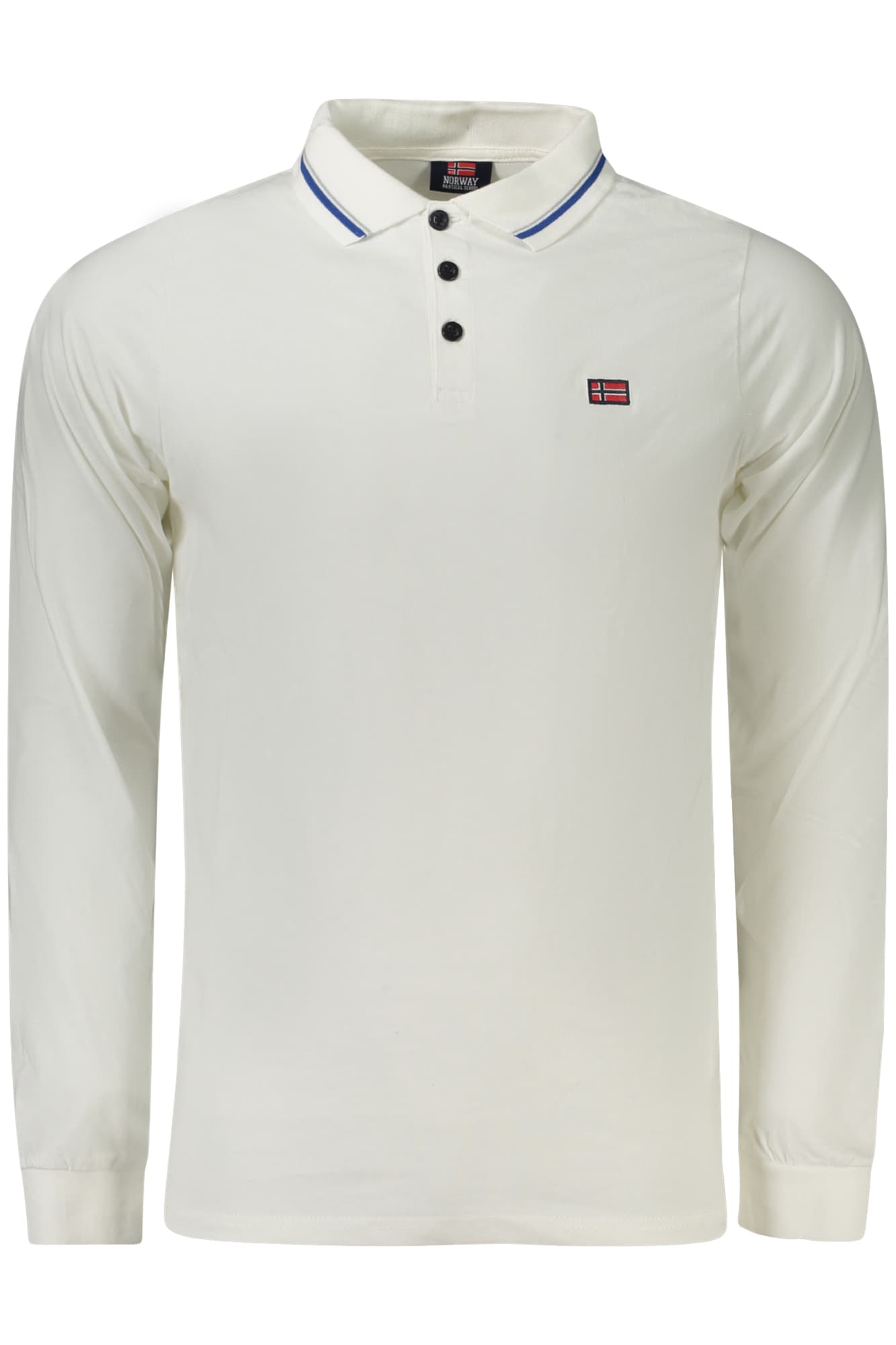 NORWAY 1963 Herren Poloshirt in Weiß