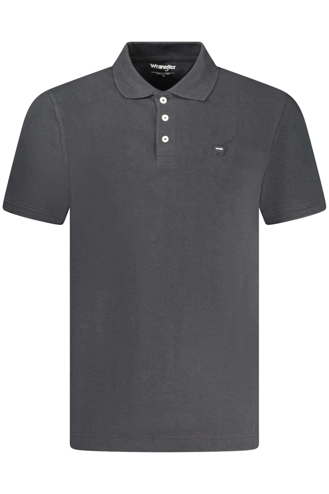 WRANGLER Herren Poloshirt in Schwarz