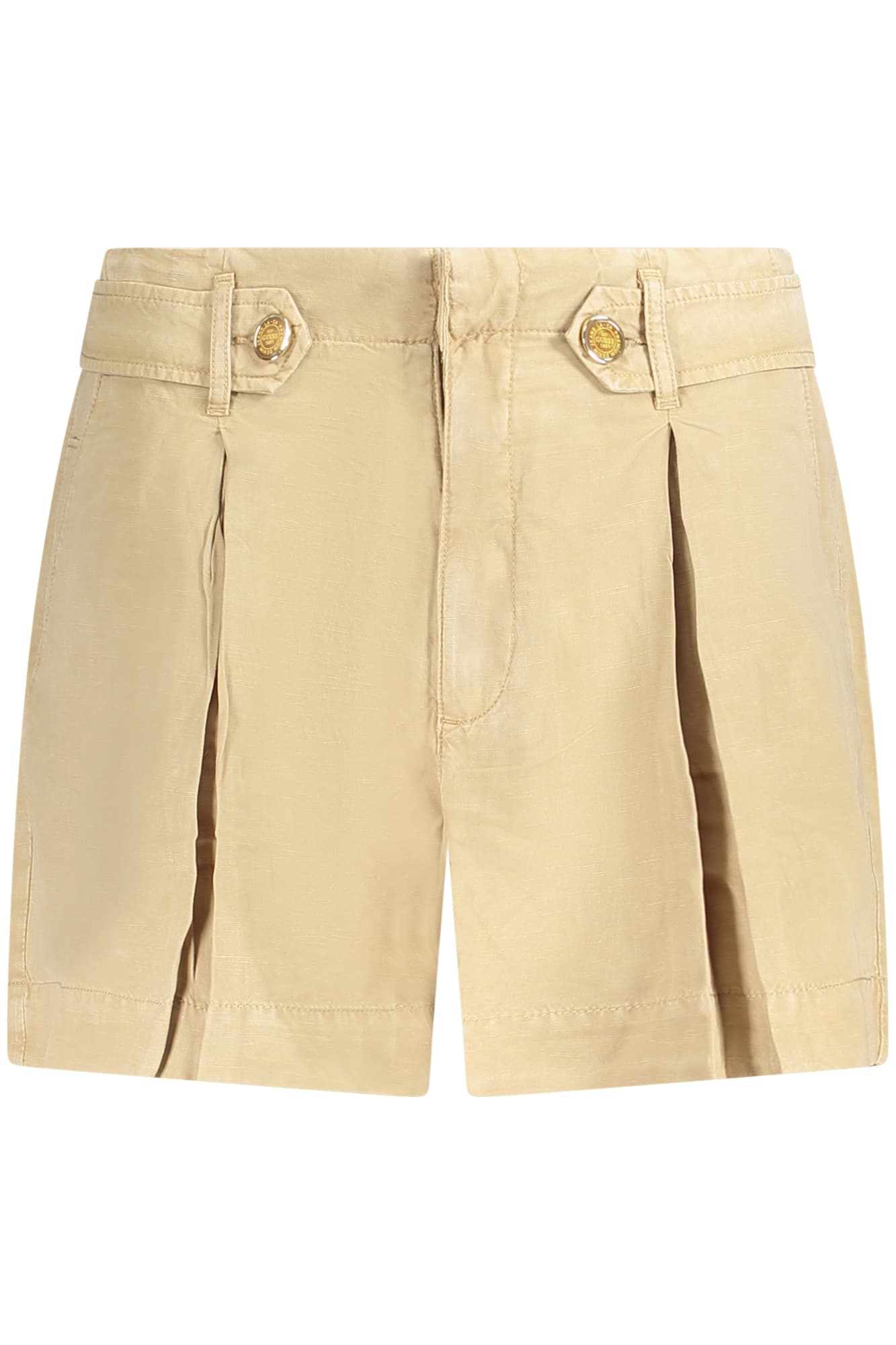 GUESS JEANS Damen Shorts in Beige