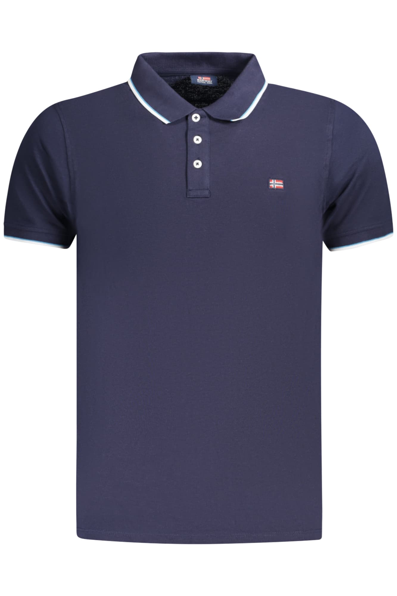 NORWAY 1963 Herren Poloshirt in Blau