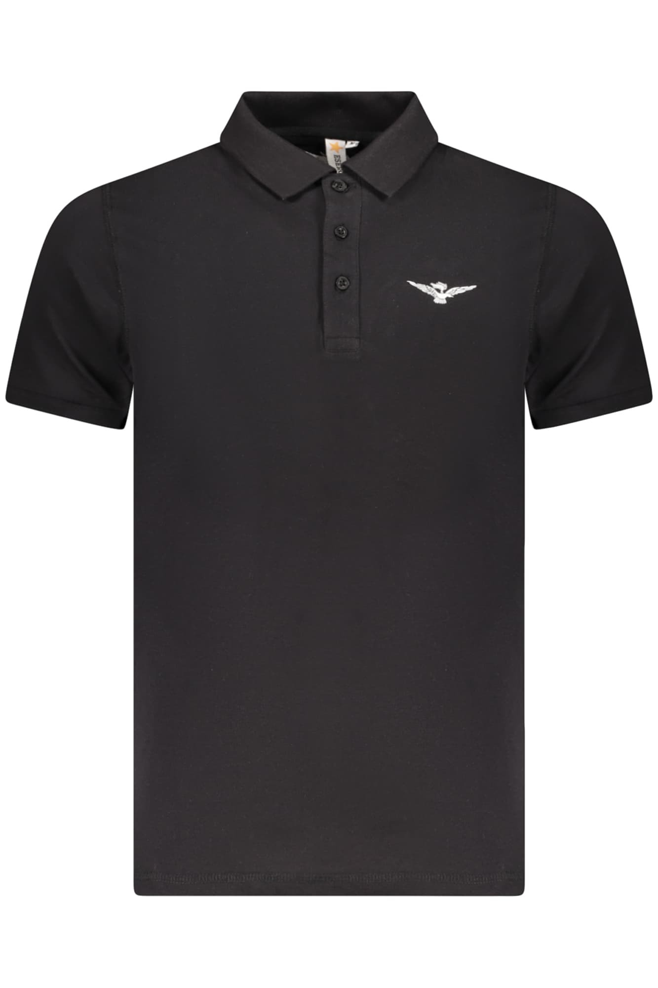 ACCADEMIA MILITARE Herren Poloshirt in Schwarz