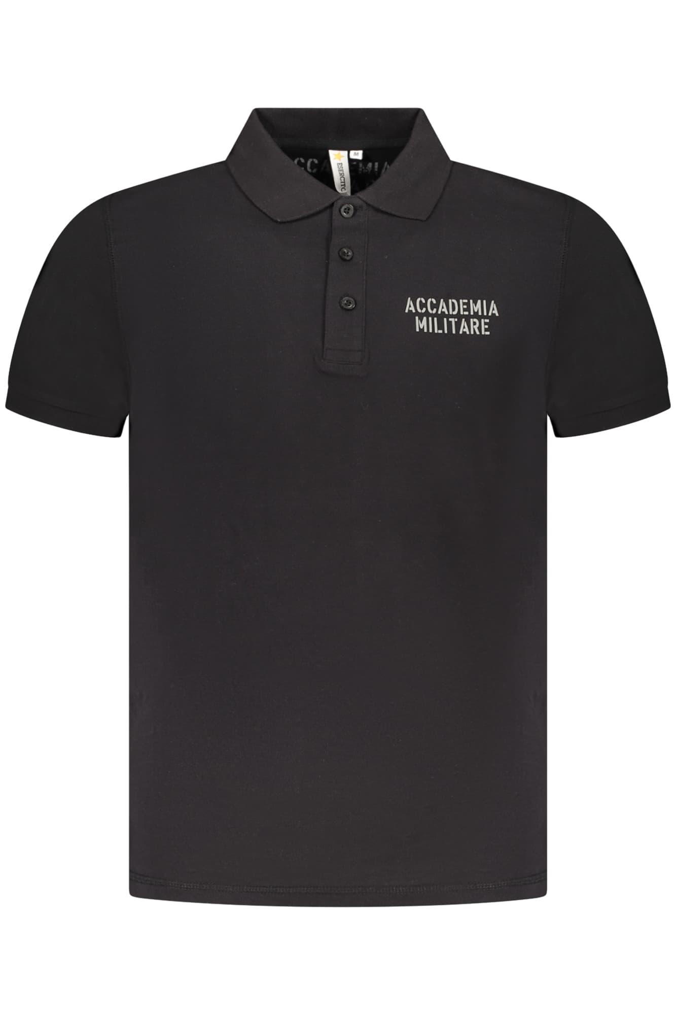 ACCADEMIA MILITARE Herren Poloshirt in Schwarz