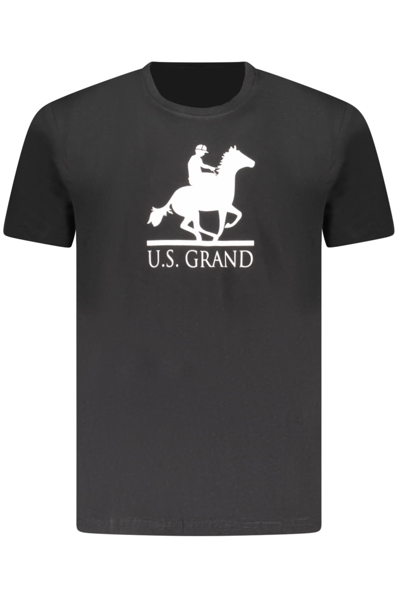 U.S. GRAND Herren T-Shirt in Schwarz