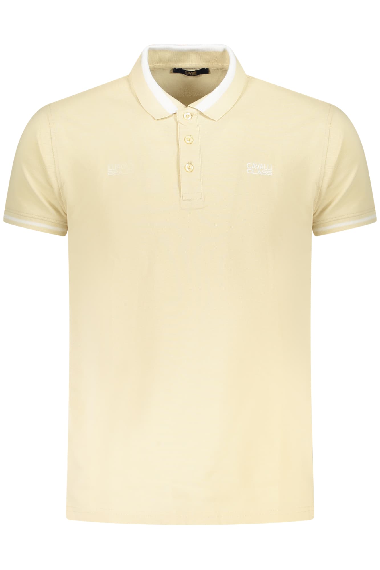 CAVALLI CLASS Herren Poloshirt in Beige