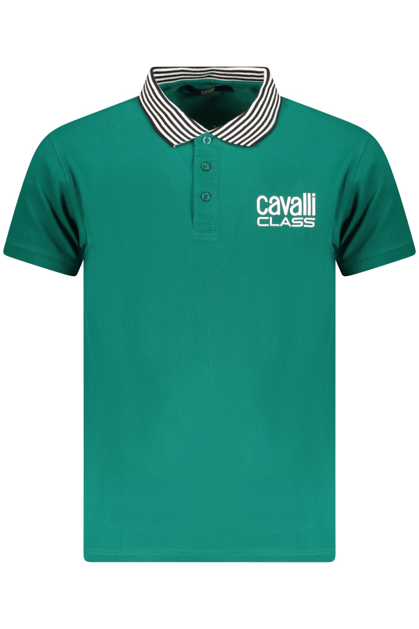 CAVALLI CLASS Herren Poloshirt in Grün