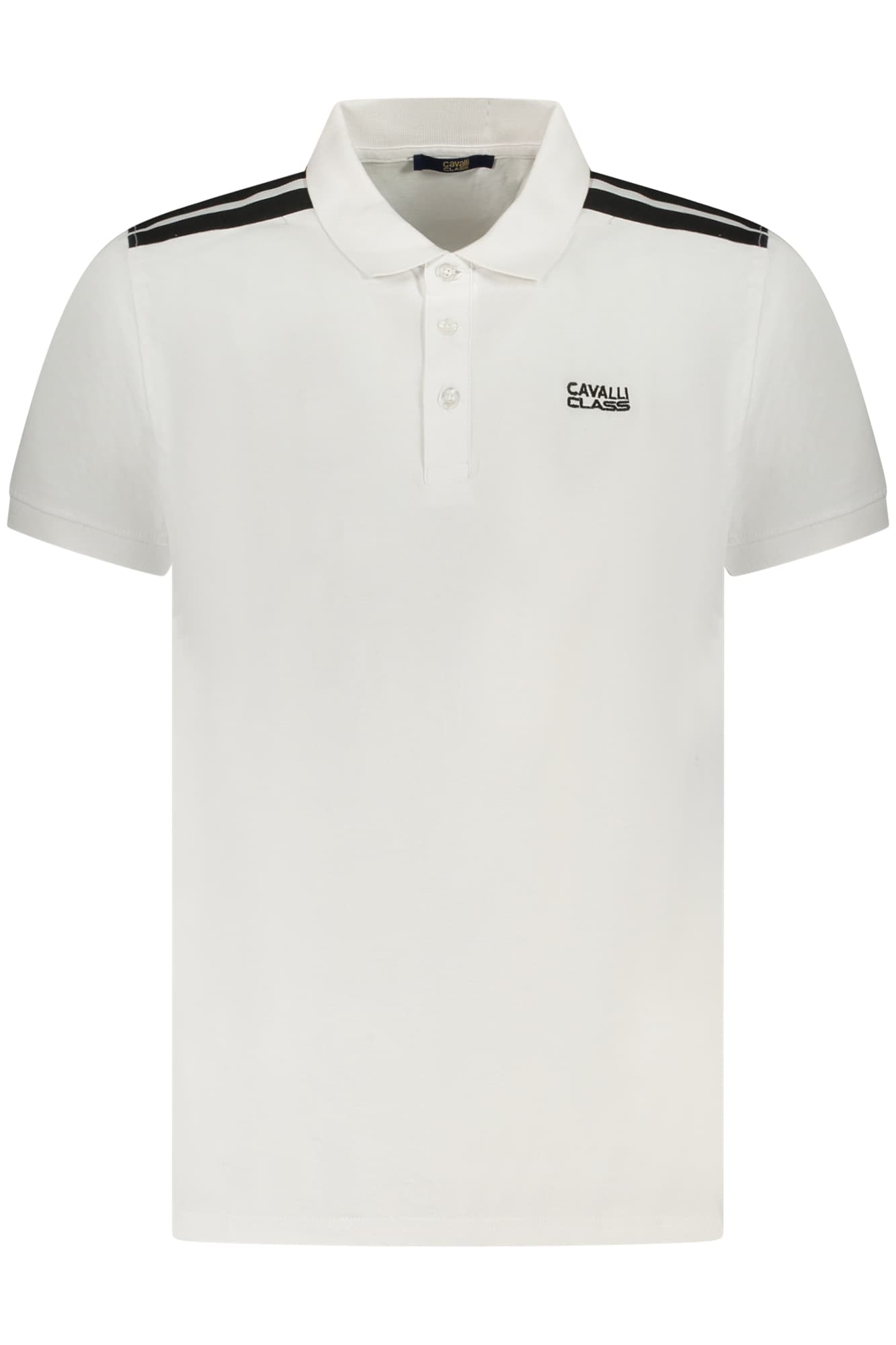CAVALLI CLASS Herren Poloshirt in Weiß