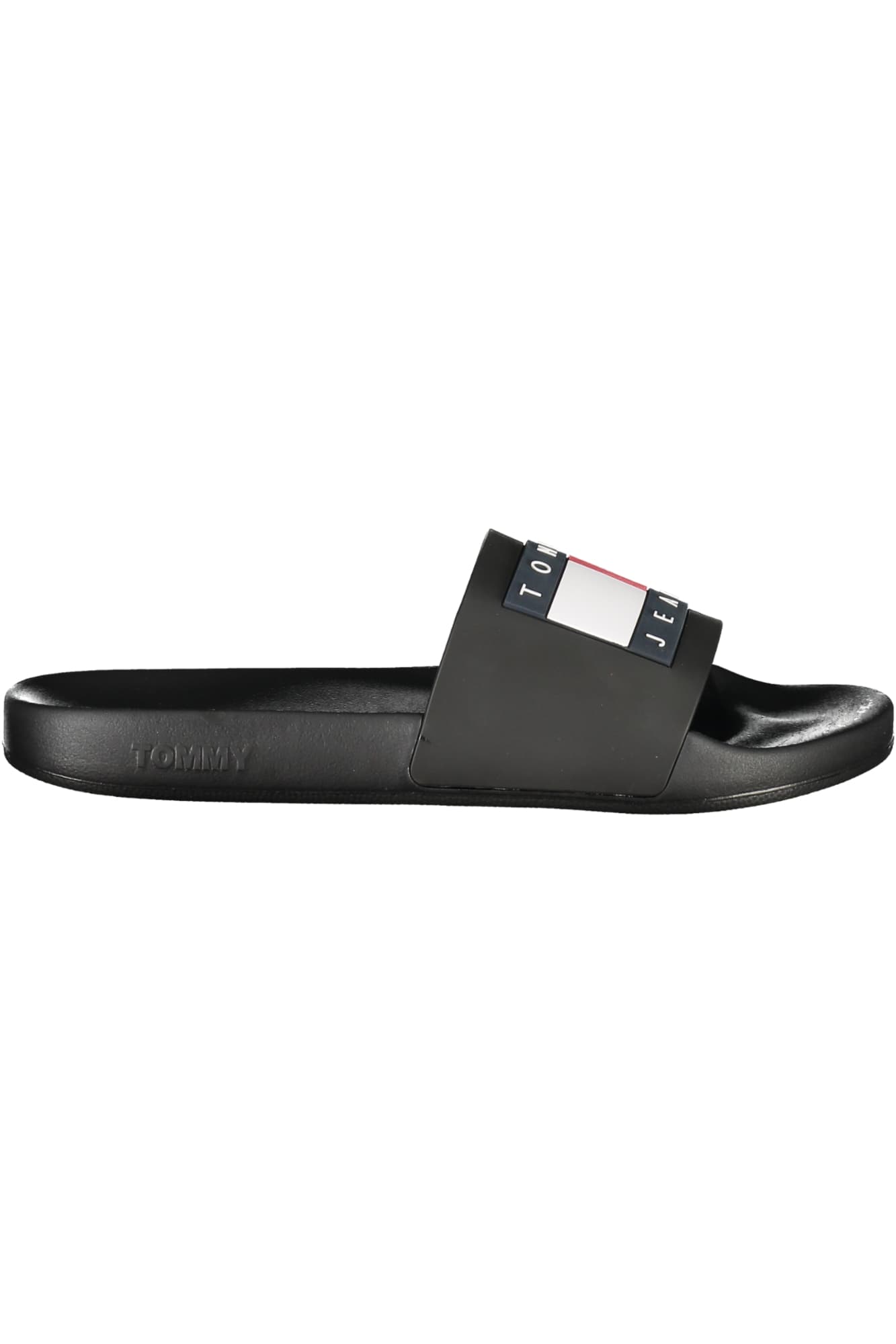 Tommy Hilfiger Herren Pantoletten in Schwarz