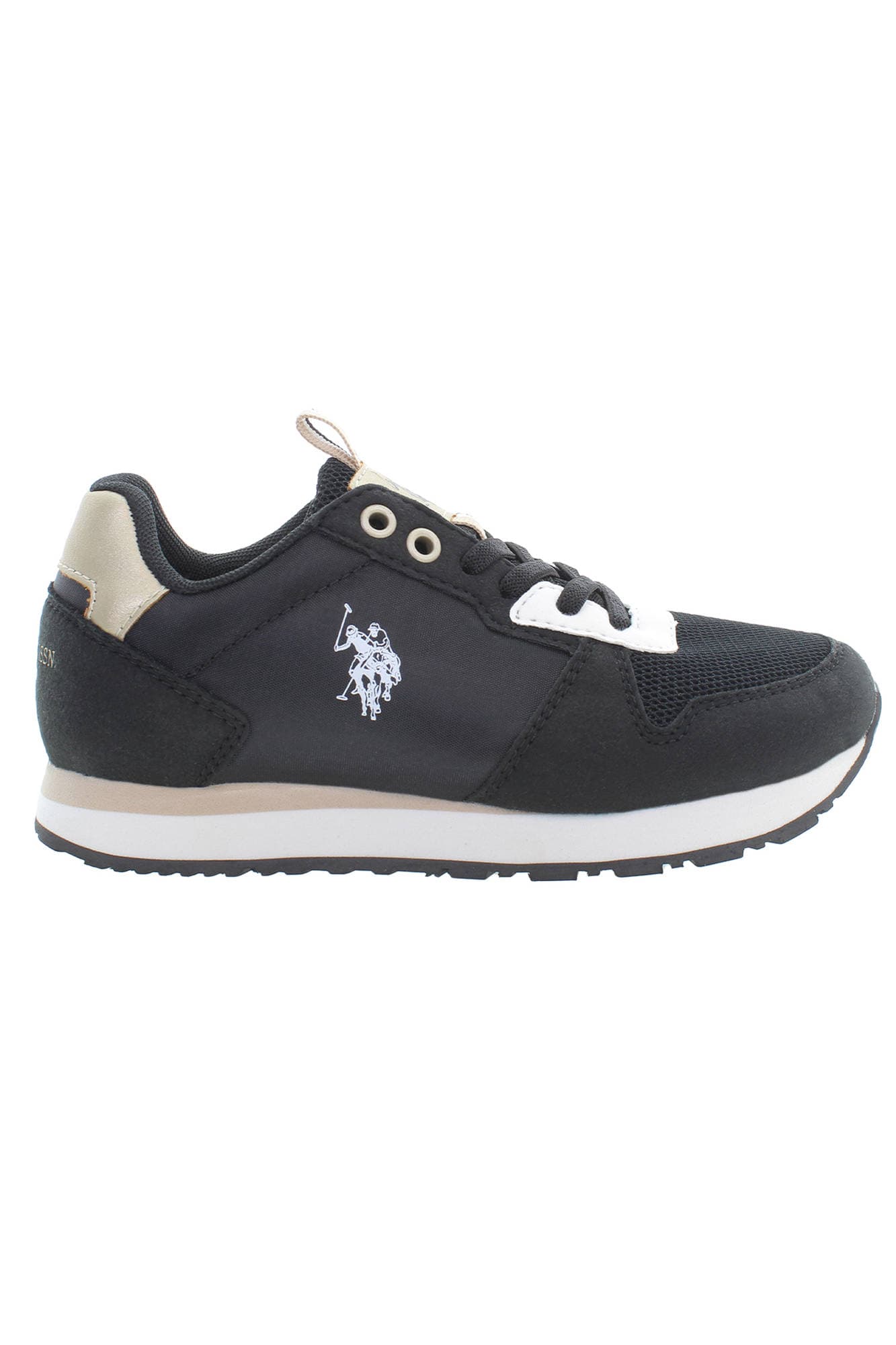 U.S. POLO ASSN. Kinder Sneaker in Schwarz