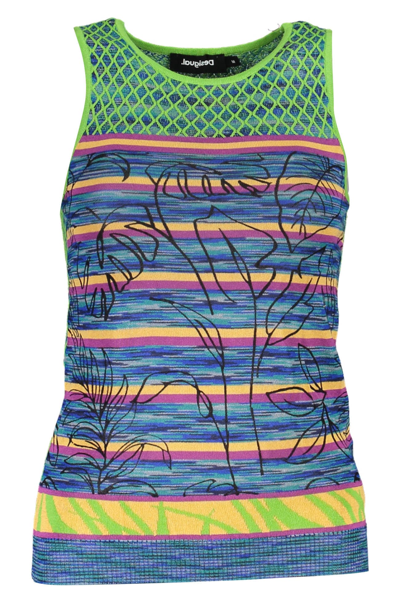 DESIGUAL Damen Top in Grün