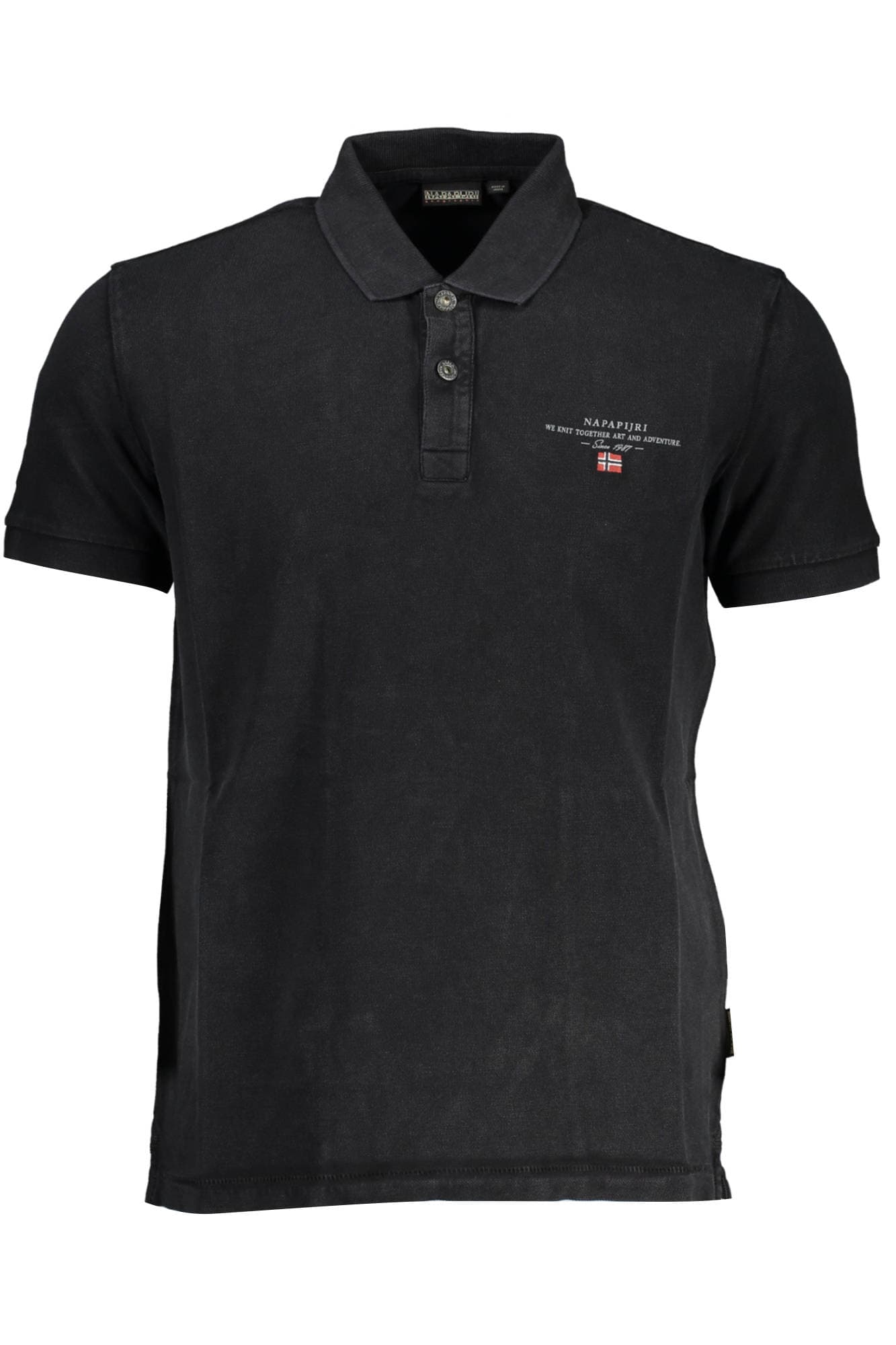 NAPAPIJRI Herren Poloshirt in Schwarz