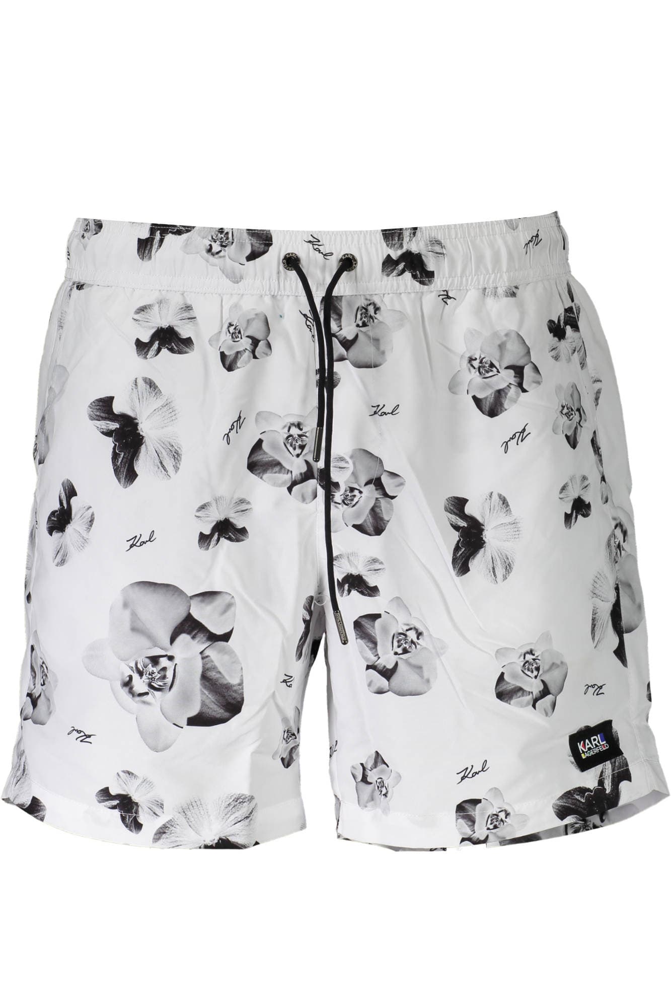 KARL LAGERFELD BEACHWEAR Herren Bademode in Weiß