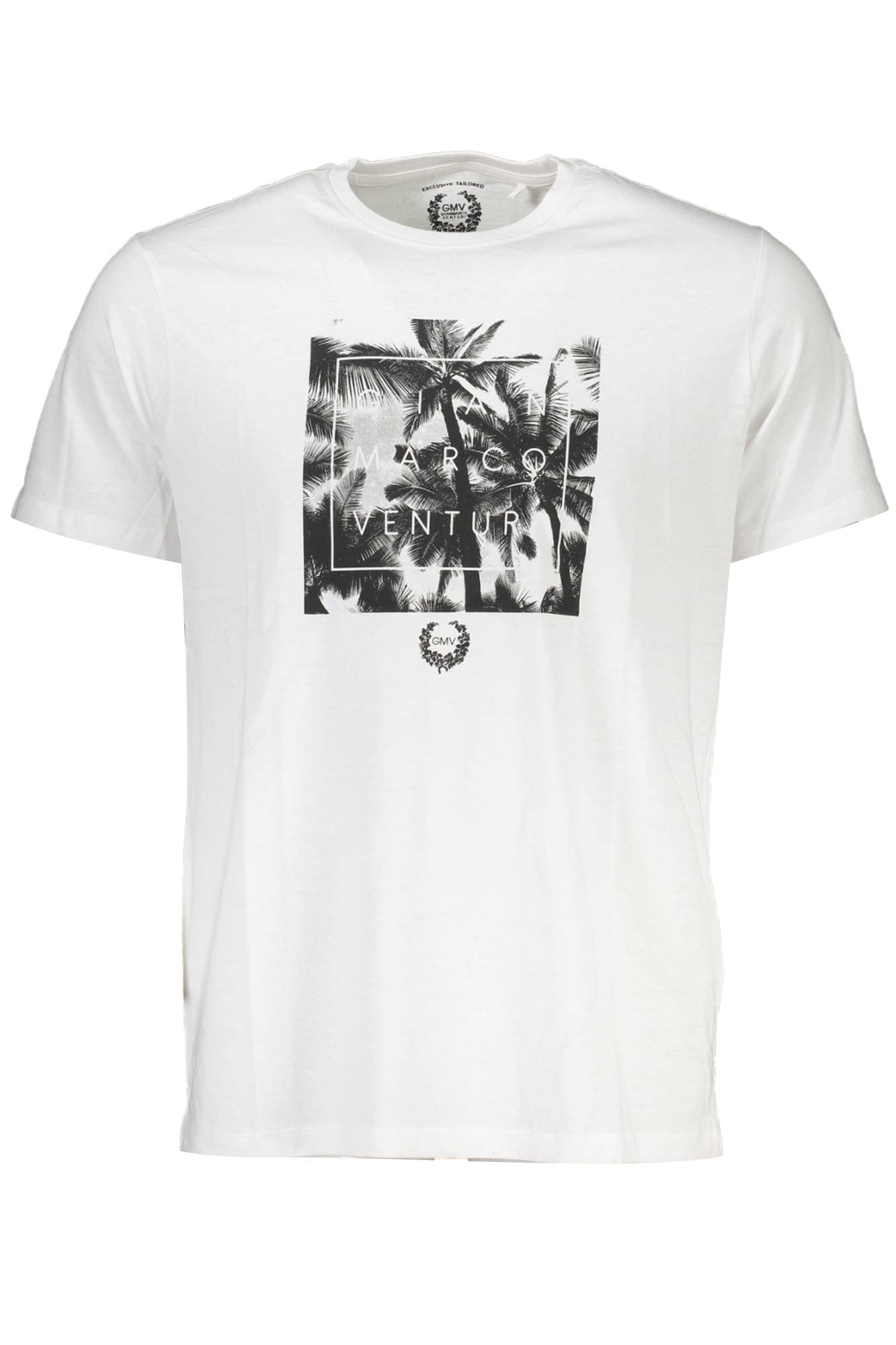 GIAN MARCO VENTURI Herren T-Shirt in Weiß