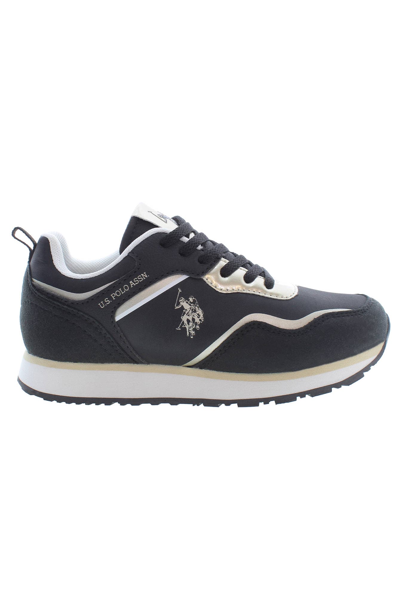 U.S. POLO ASSN. Kinder Sneaker in Schwarz