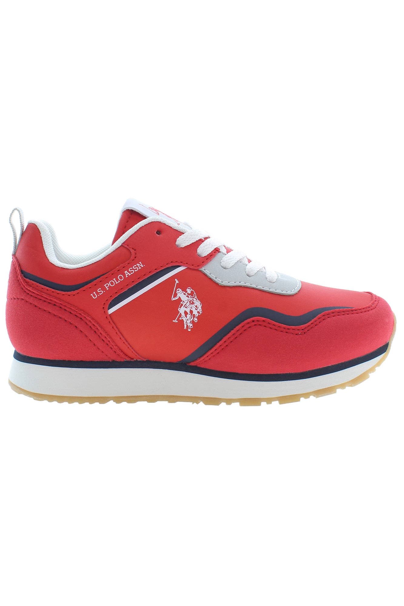 U.S. POLO ASSN. Kinder Sneaker in Rot