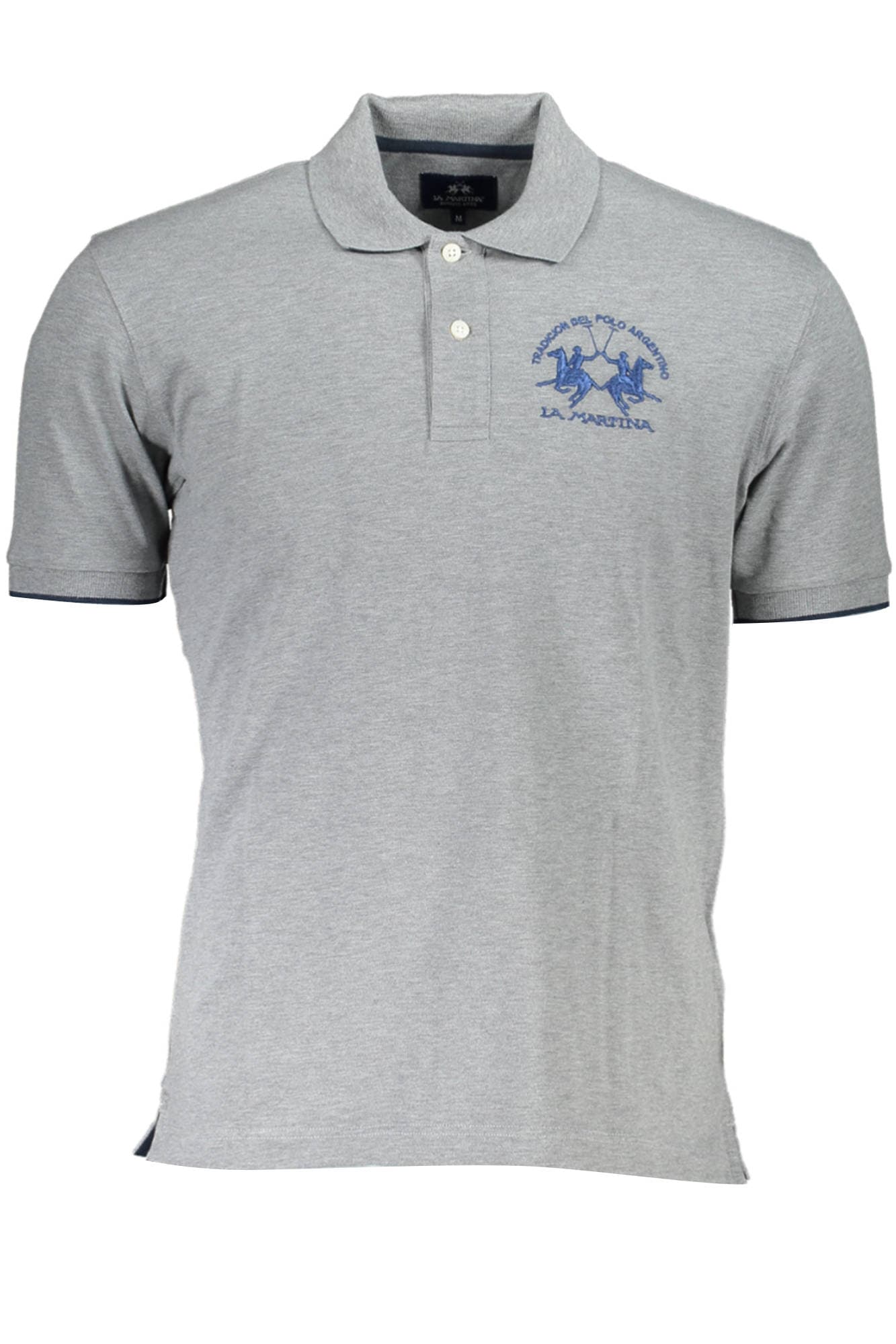 LA MARTINA Herren Poloshirt in Grau