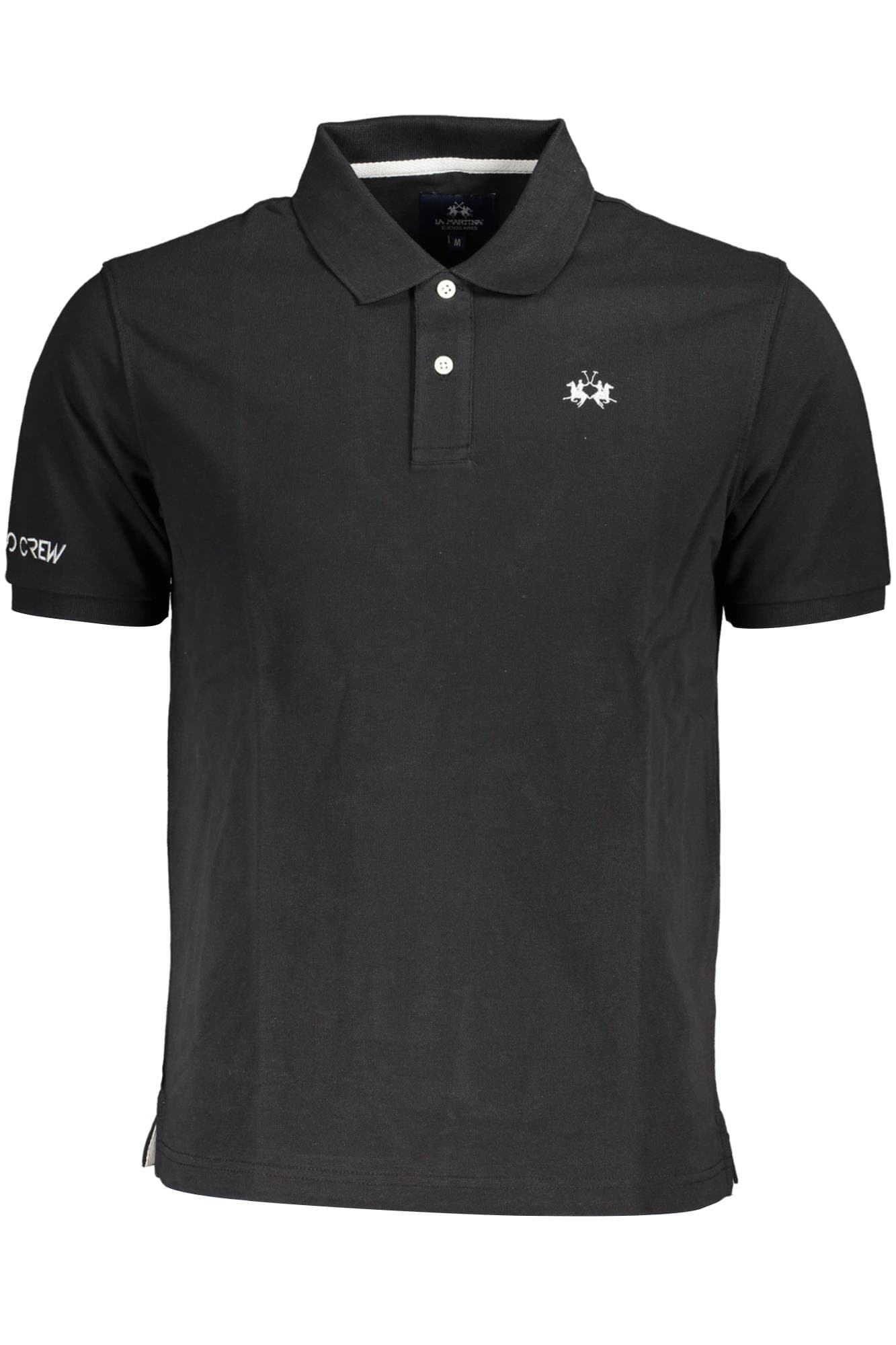 LA MARTINA Herren Poloshirt in Schwarz