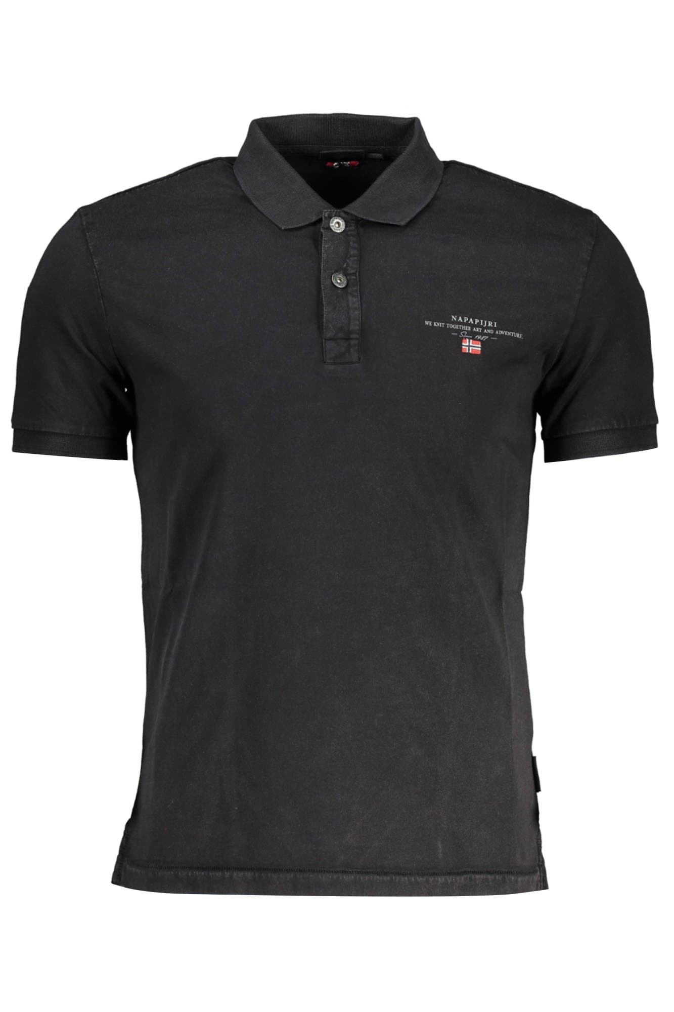 NAPAPIJRI Herren Poloshirt in Schwarz