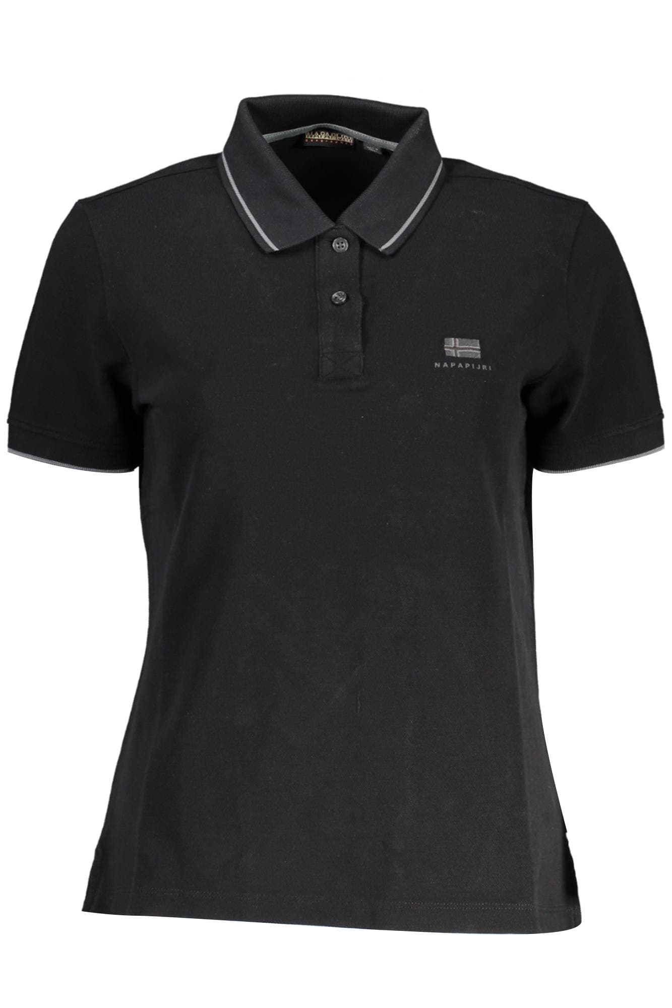 NAPAPIJRI Damen Poloshirt in Schwarz