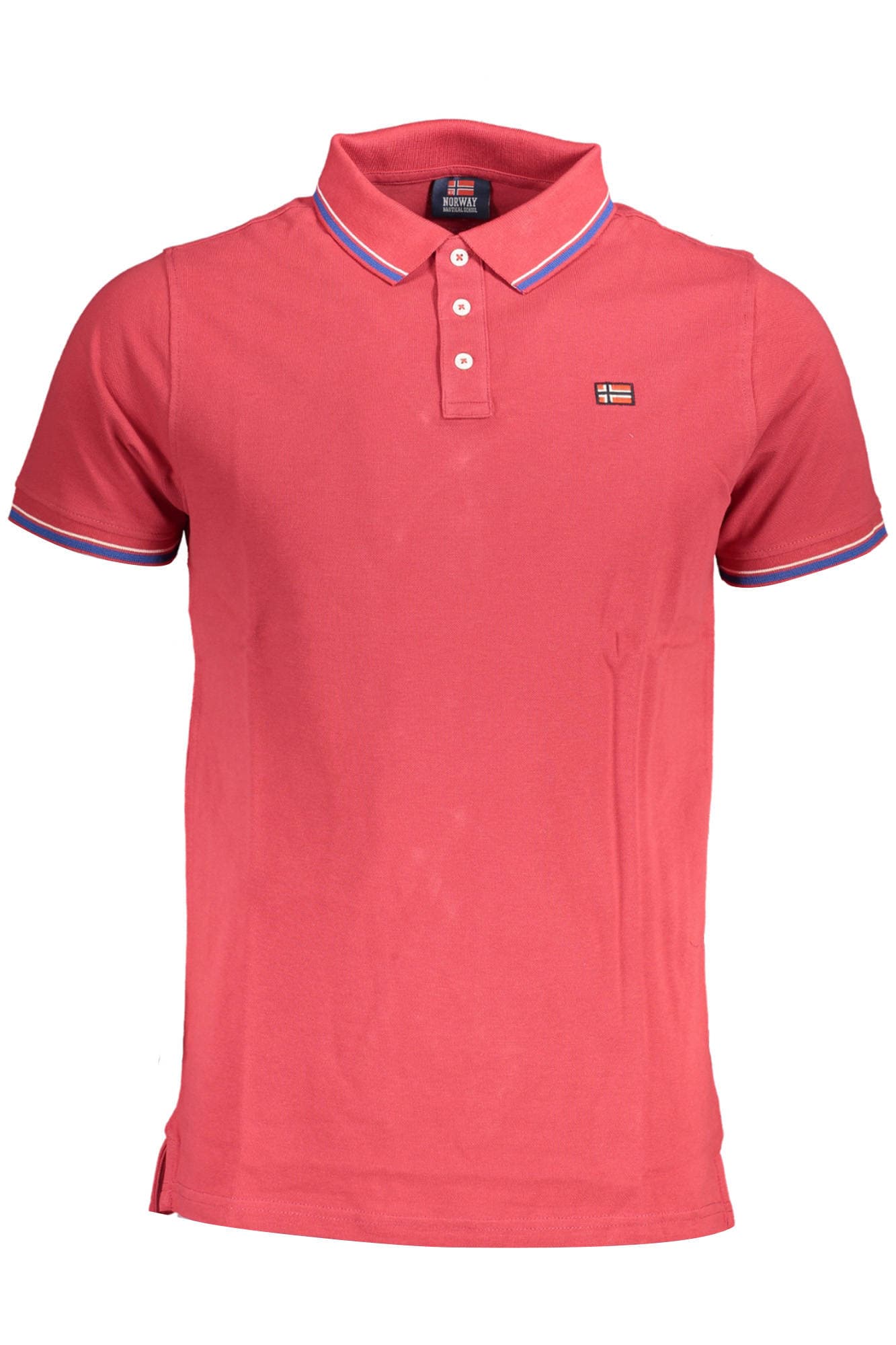 NORWAY 1963 Herren Poloshirt in Rot