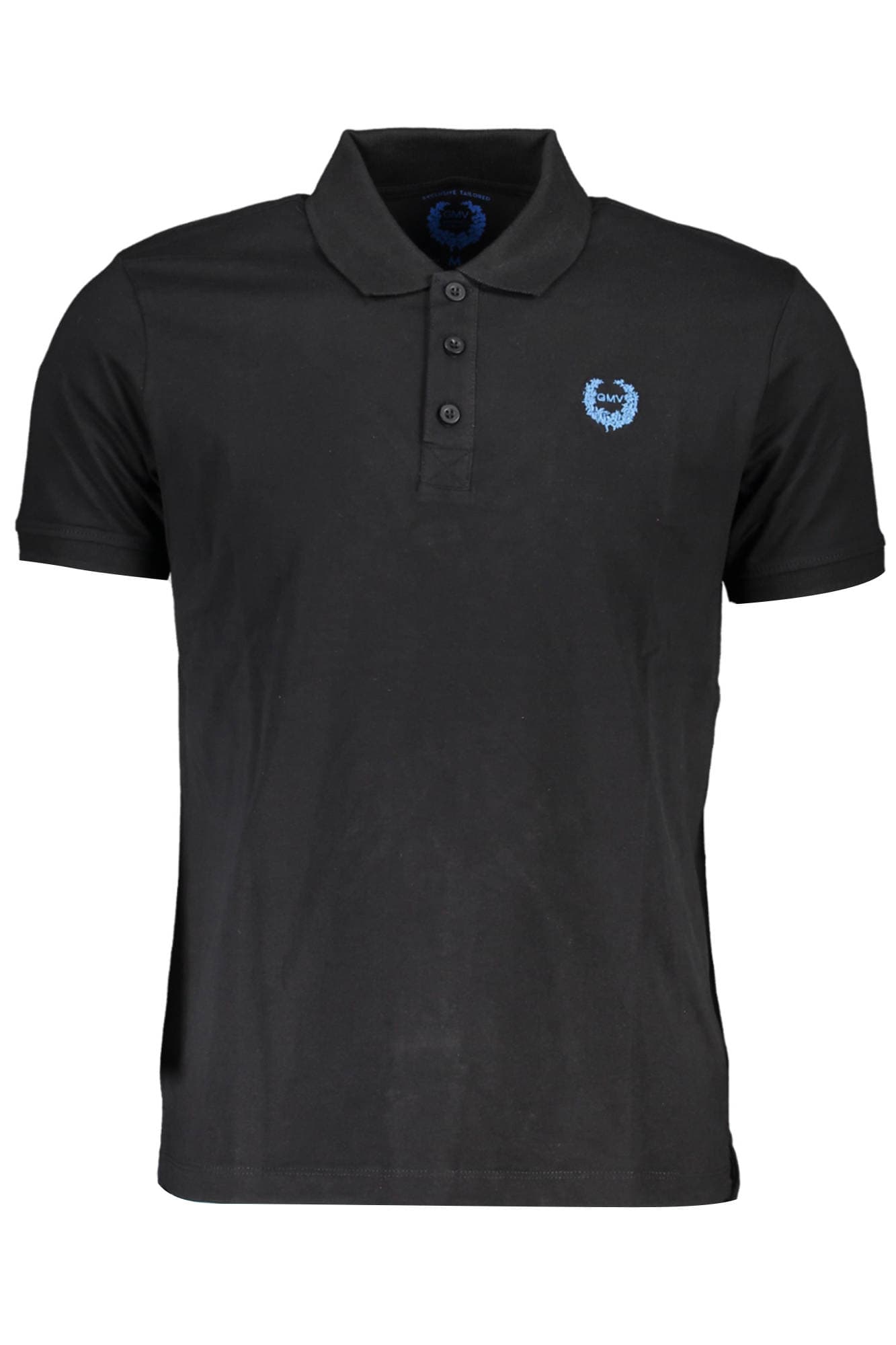 GIAN MARCO VENTURI Herren Poloshirt in Schwarz