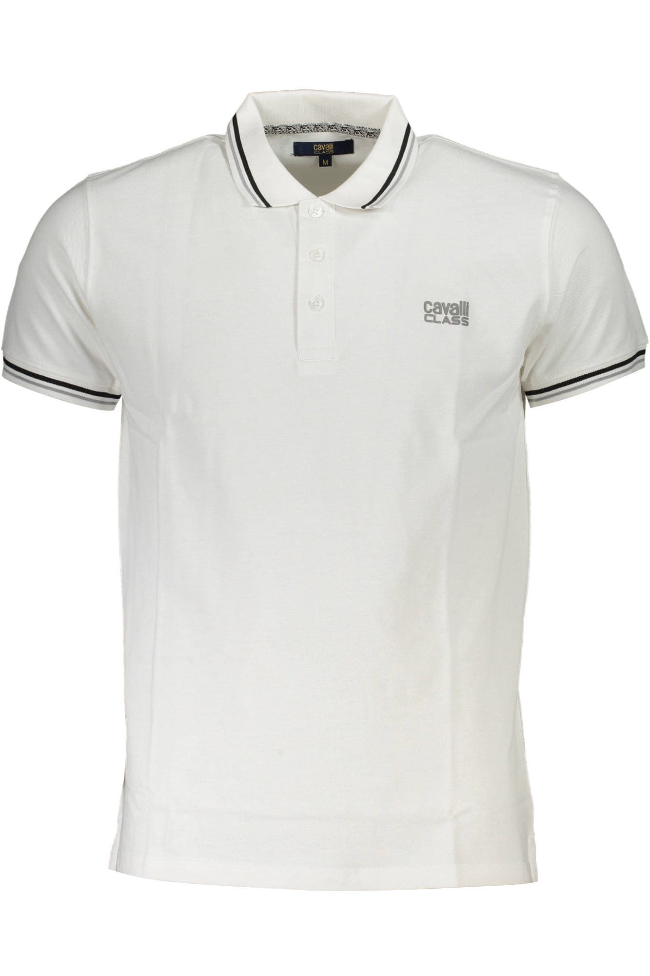 CAVALLI CLASS Herren Poloshirt in Weiß