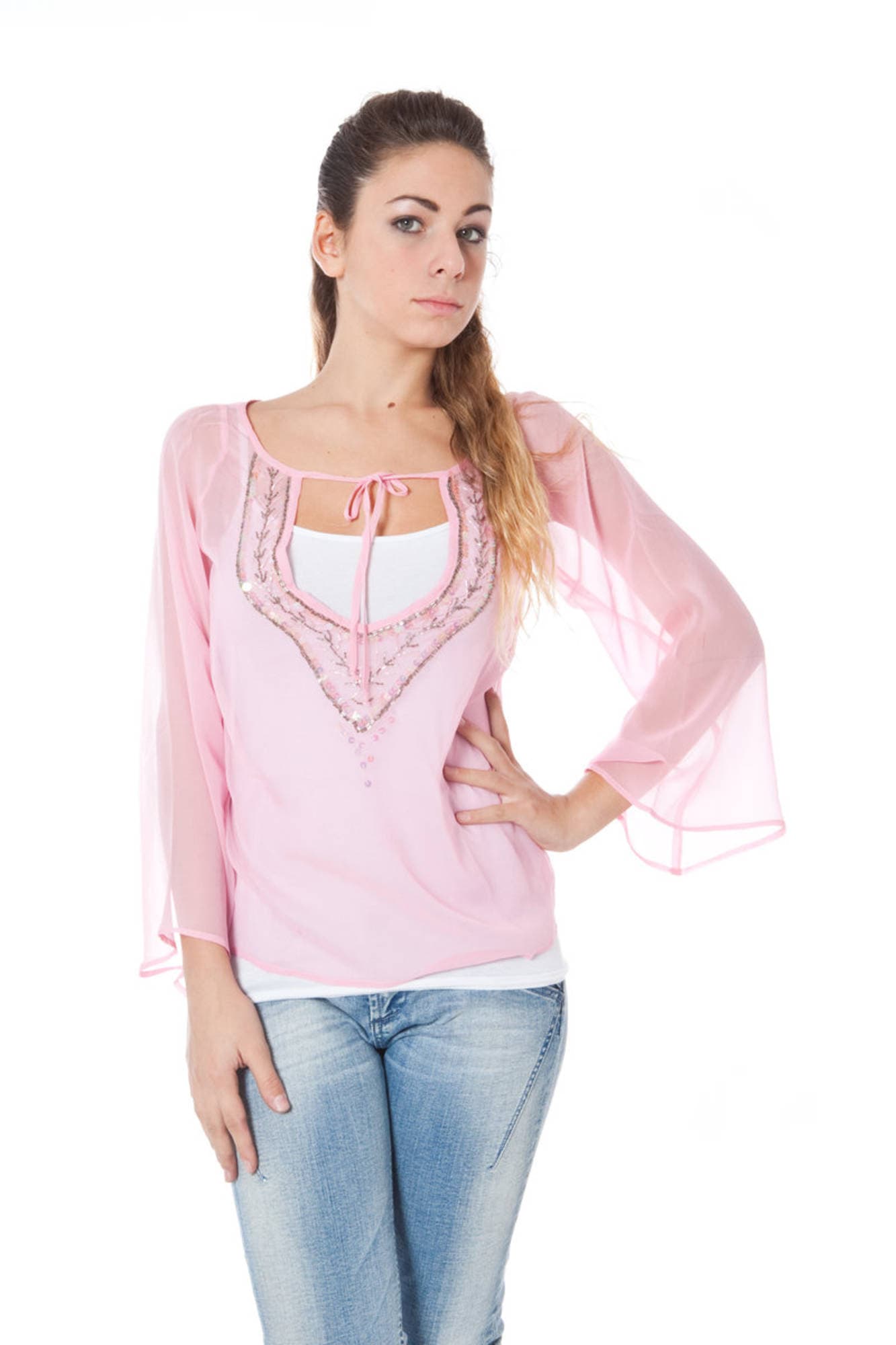 PHARD Damen T-Shirt in Rosa