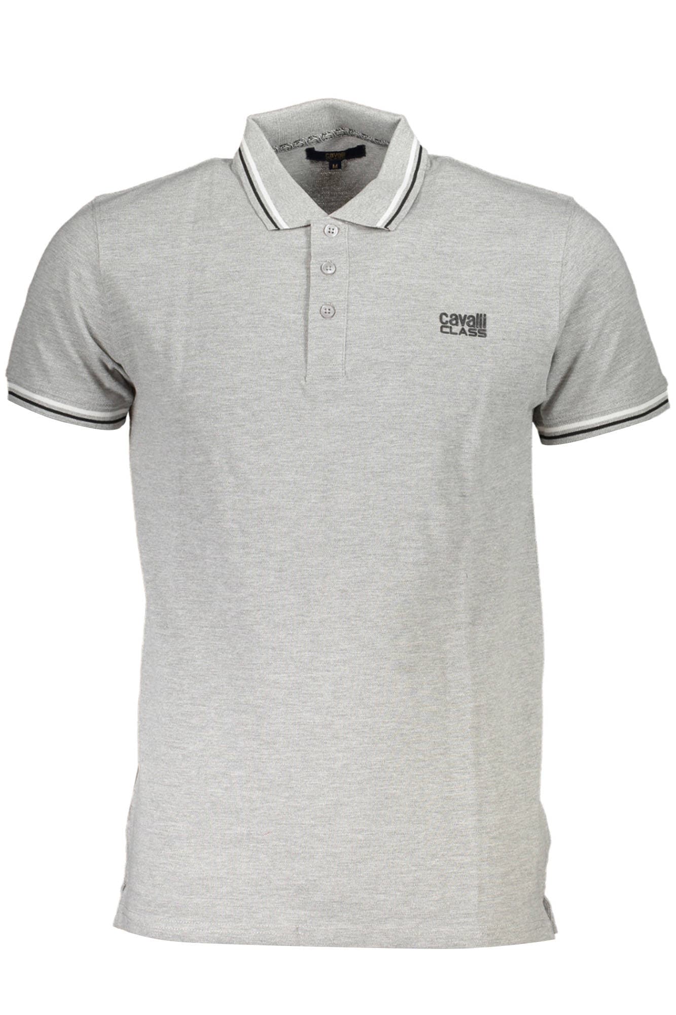 CAVALLI CLASS Herren Poloshirt in Grau