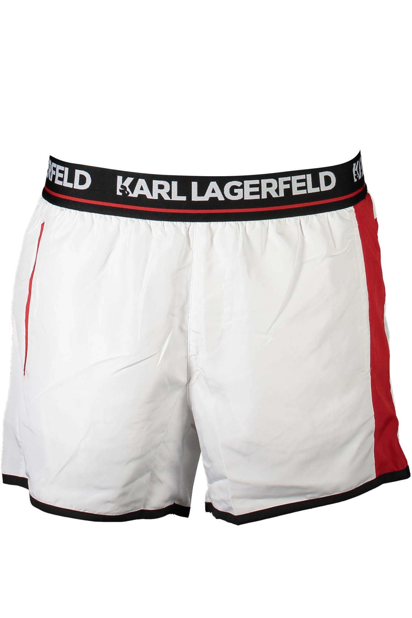 KARL LAGERFELD BEACHWEAR Herren Bademode in Weiß