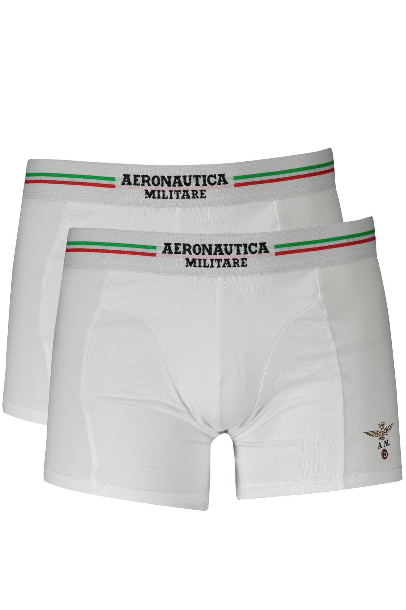 AERONAUTICA MILITARE Herren Boxershorts in Weiß