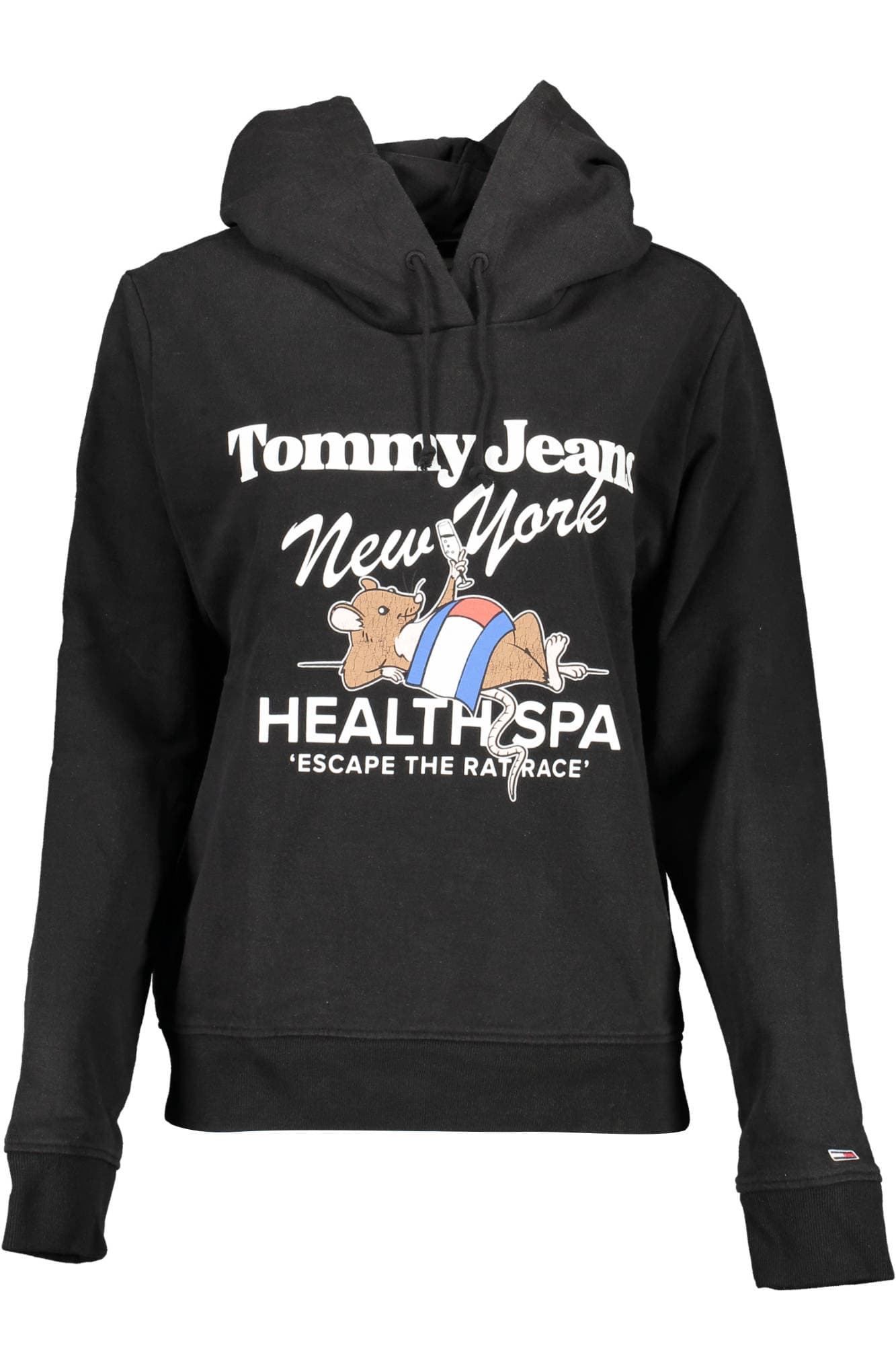 Tommy Hilfiger Damen Sweatshirt in Schwarz