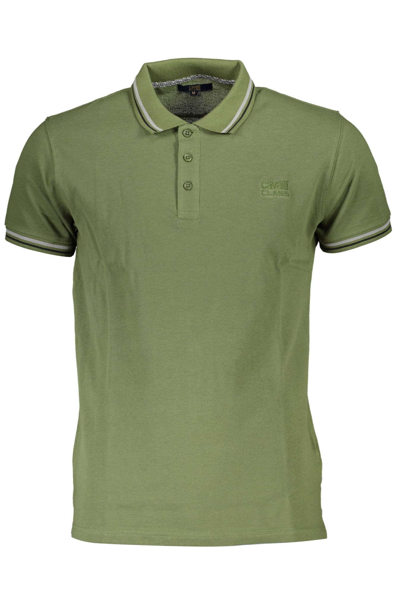 CAVALLI CLASS Herren Poloshirt in Grün