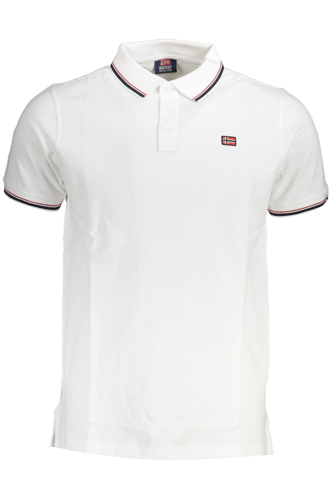NORWAY 1963 Herren Poloshirt in Weiß