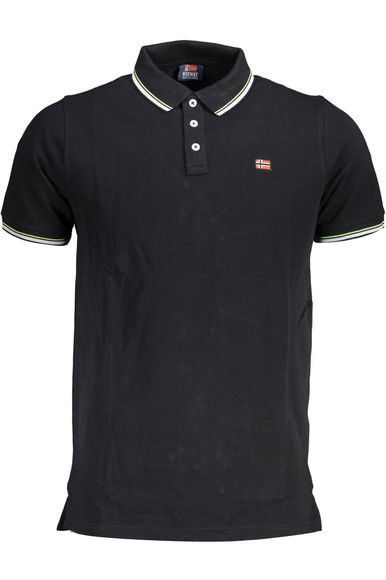 NORWAY 1963 Herren Poloshirt in Schwarz