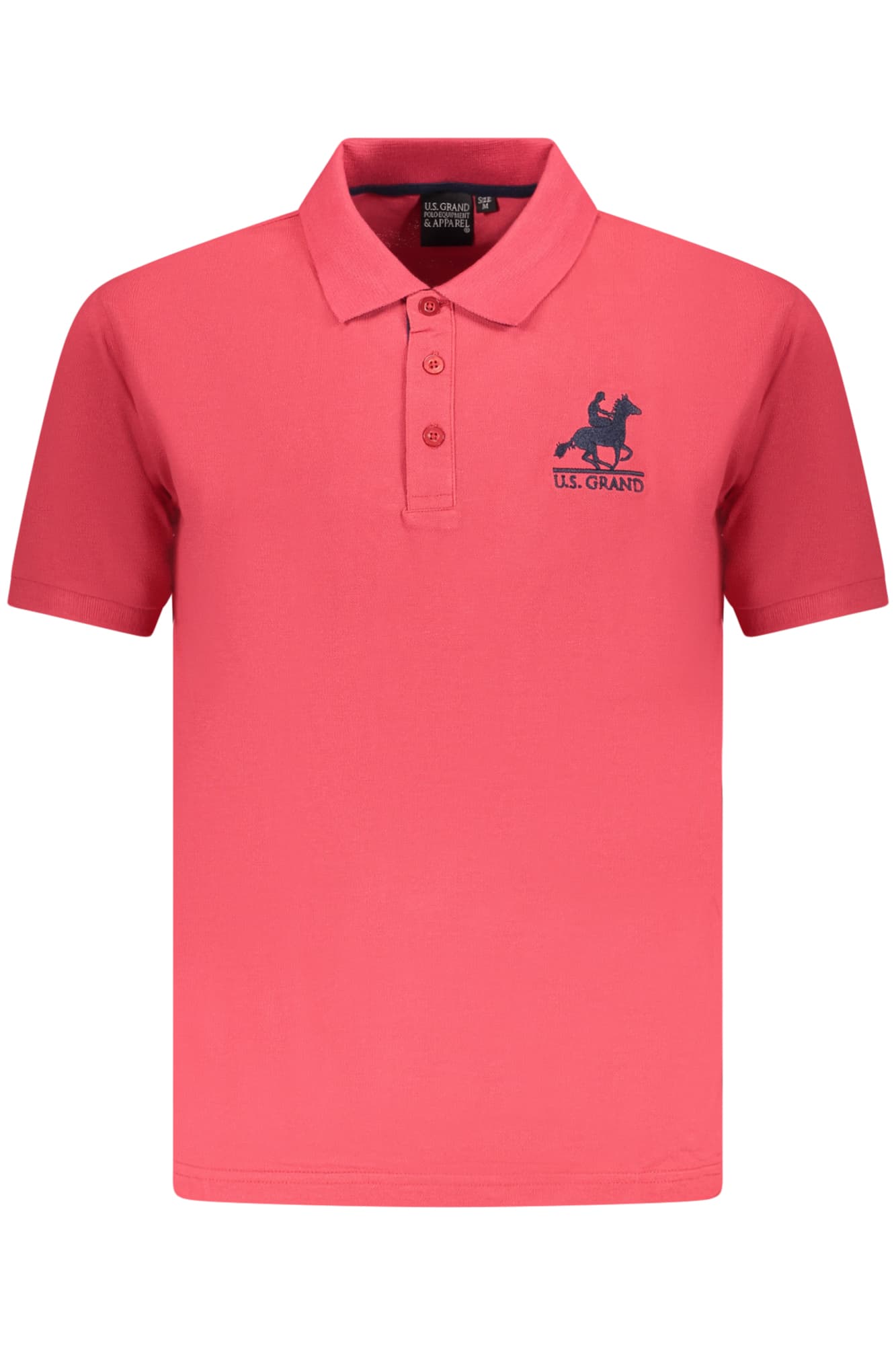 U.S. GRAND Herren Poloshirt in Rot