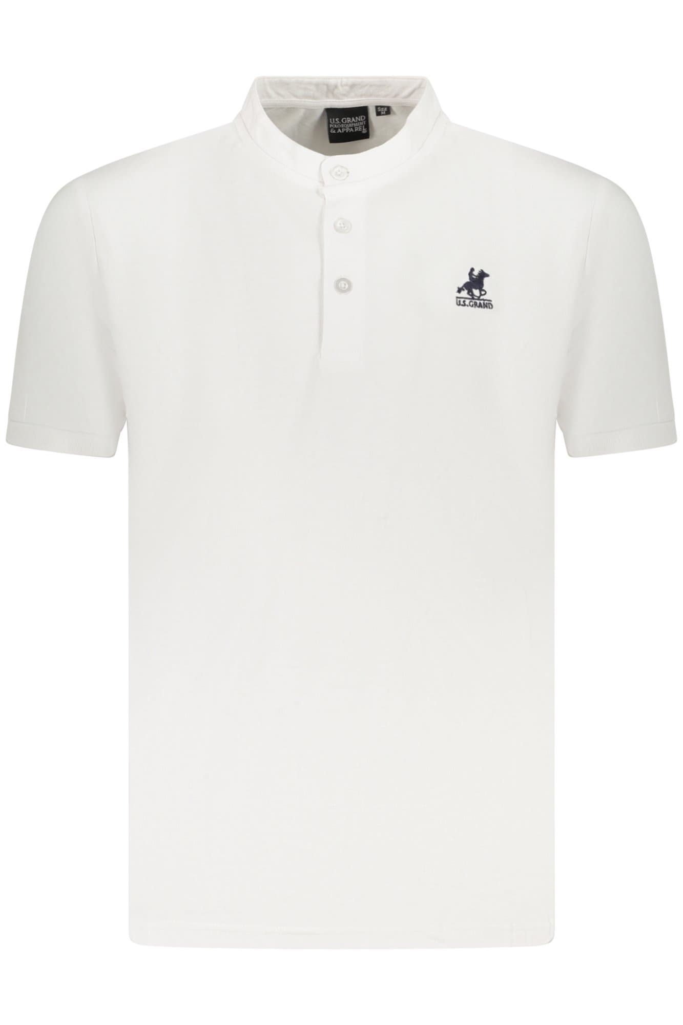 U.S. GRAND Herren Poloshirt in Weiß