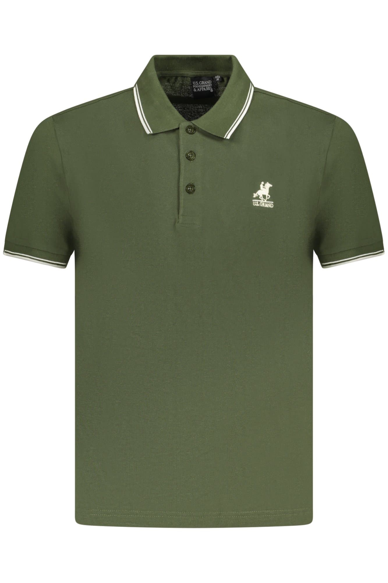 U.S. GRAND Herren Poloshirt in Grün