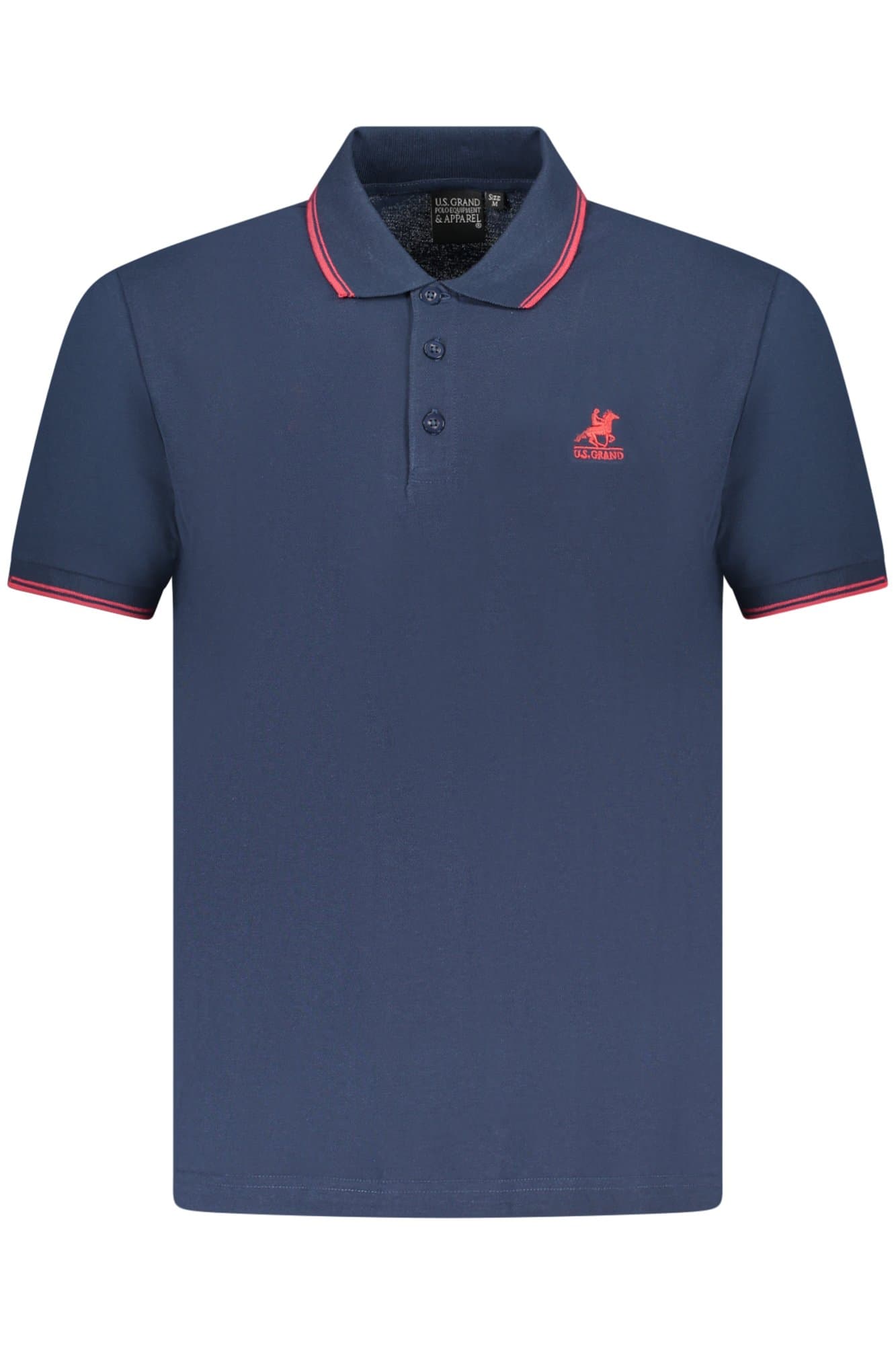 U.S. GRAND Herren Poloshirt in Blau