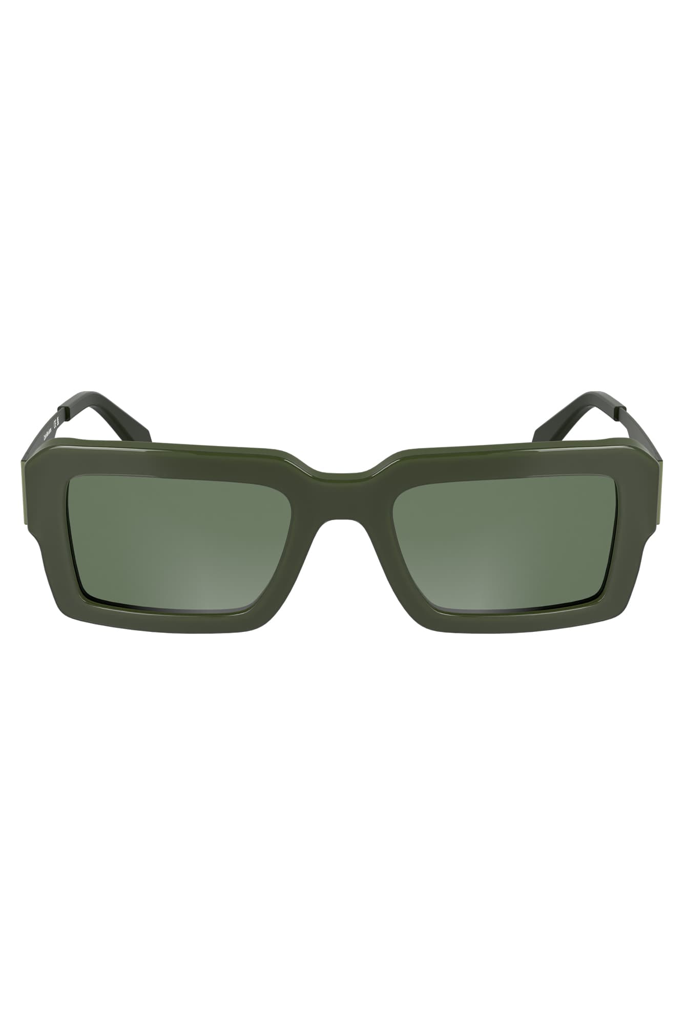 Calvin Klein Damen Sonnenbrille in Grün