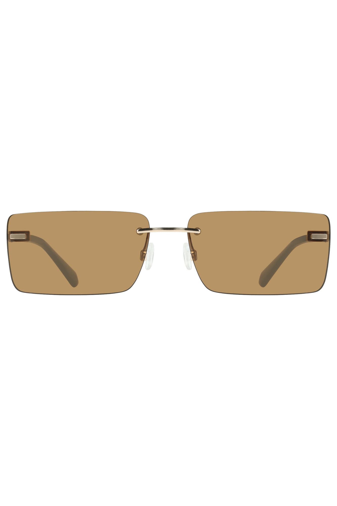 Calvin Klein Damen Sonnenbrille in Beige
