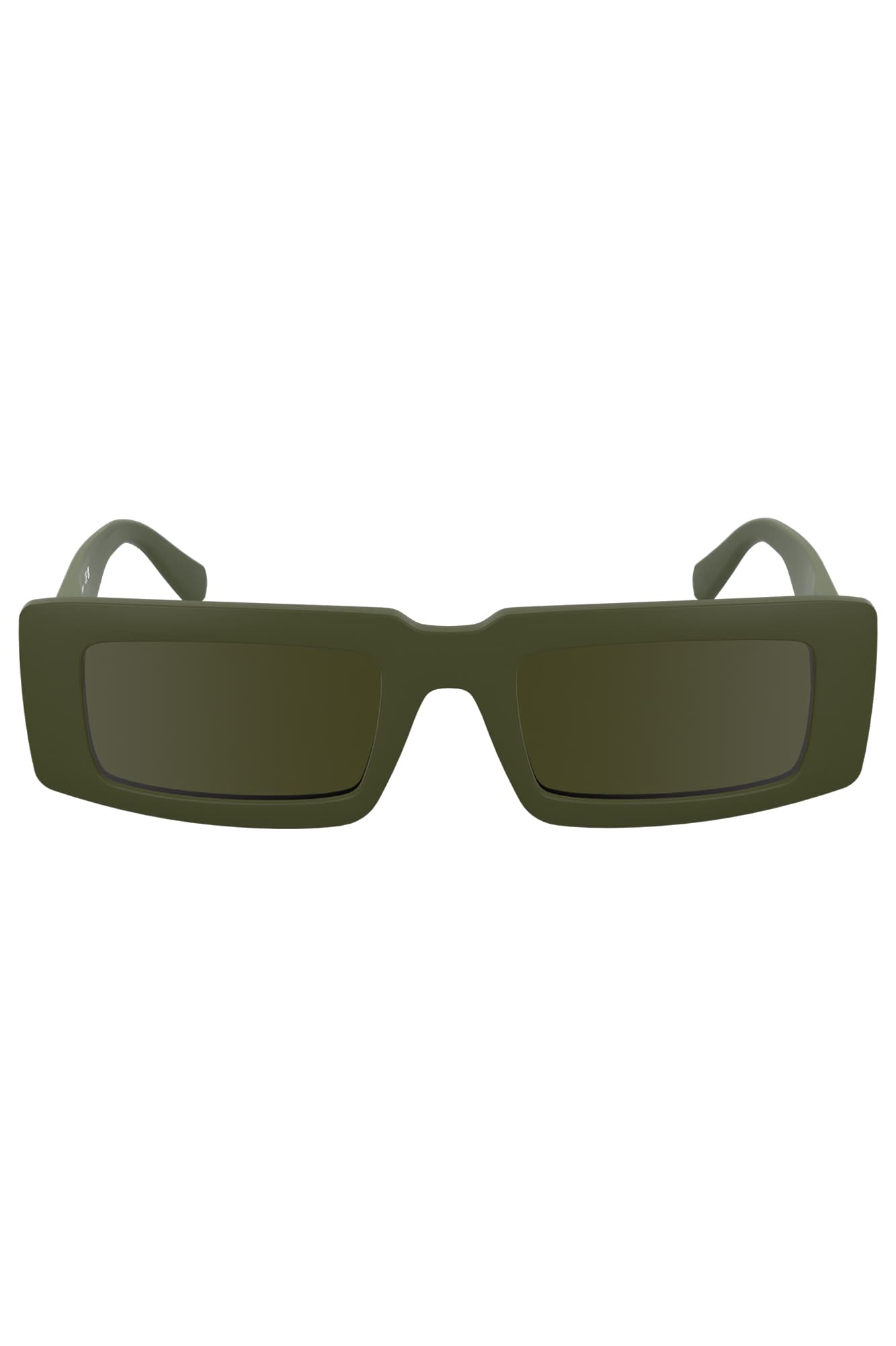 Calvin Klein Damen Sonnenbrille in Grün