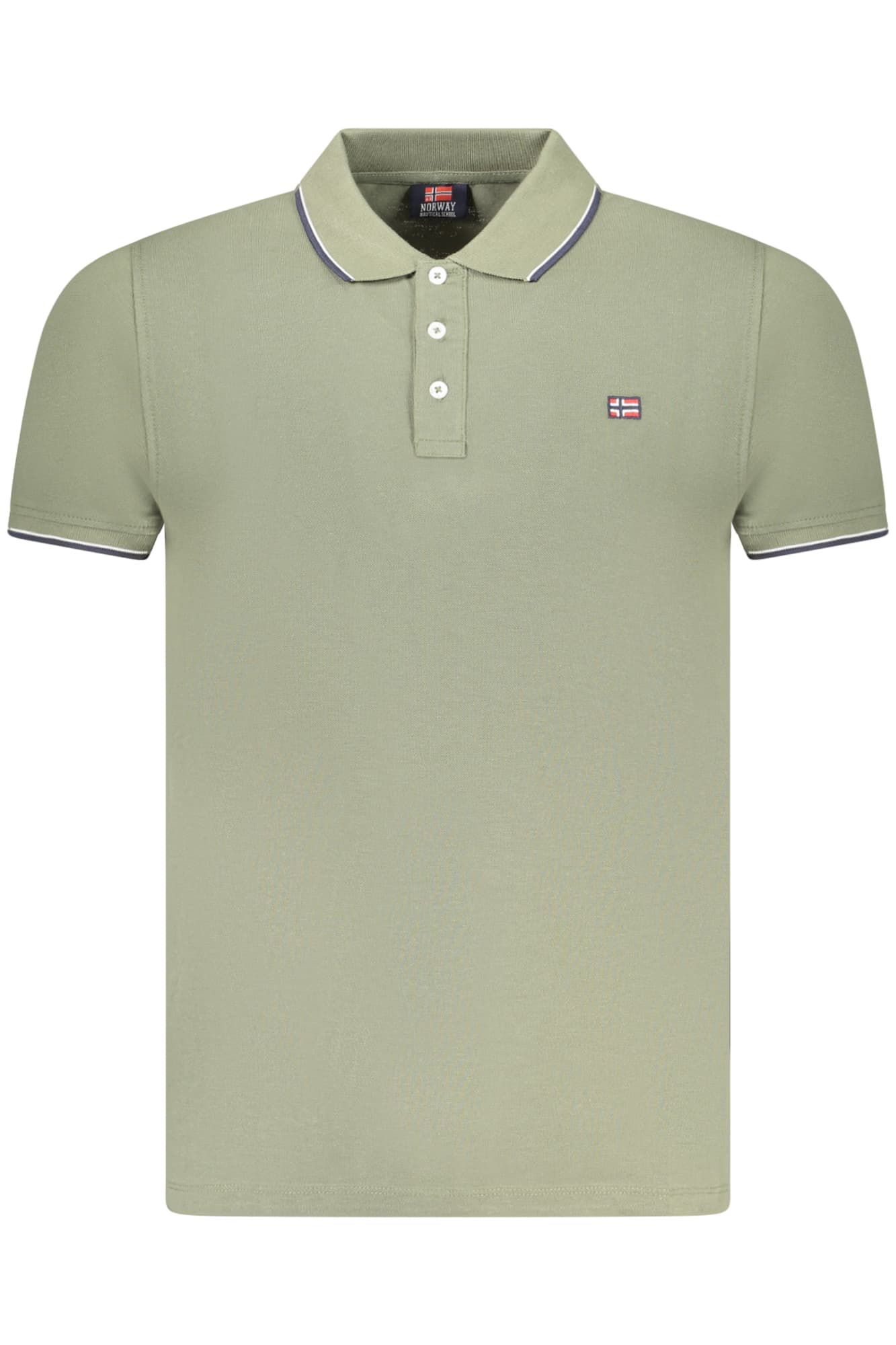 NORWAY 1963 Herren Poloshirt in Grün