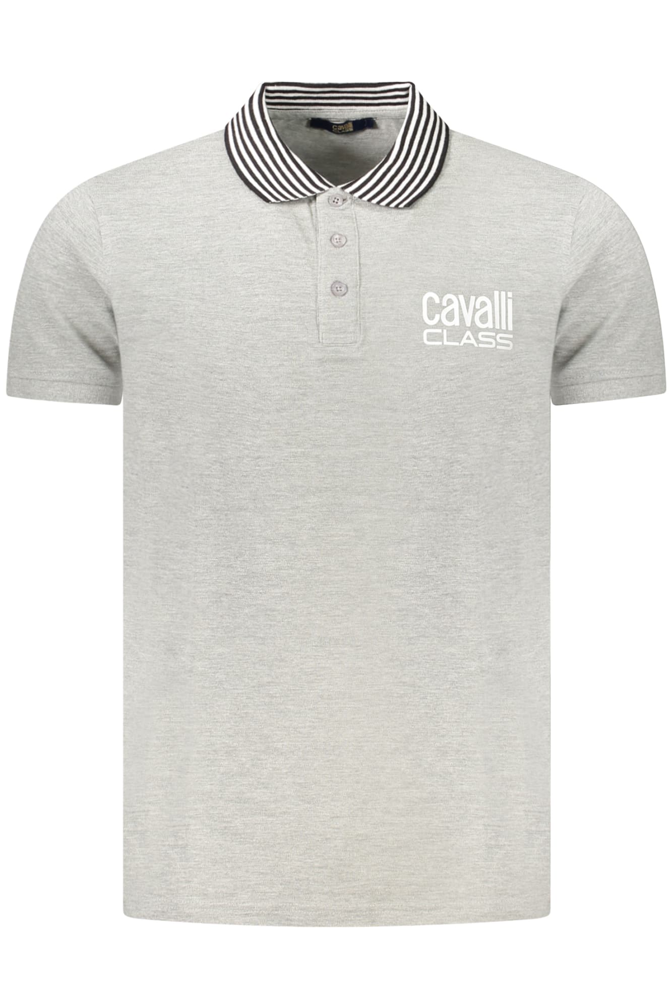 CAVALLI CLASS Herren Poloshirt in Grau