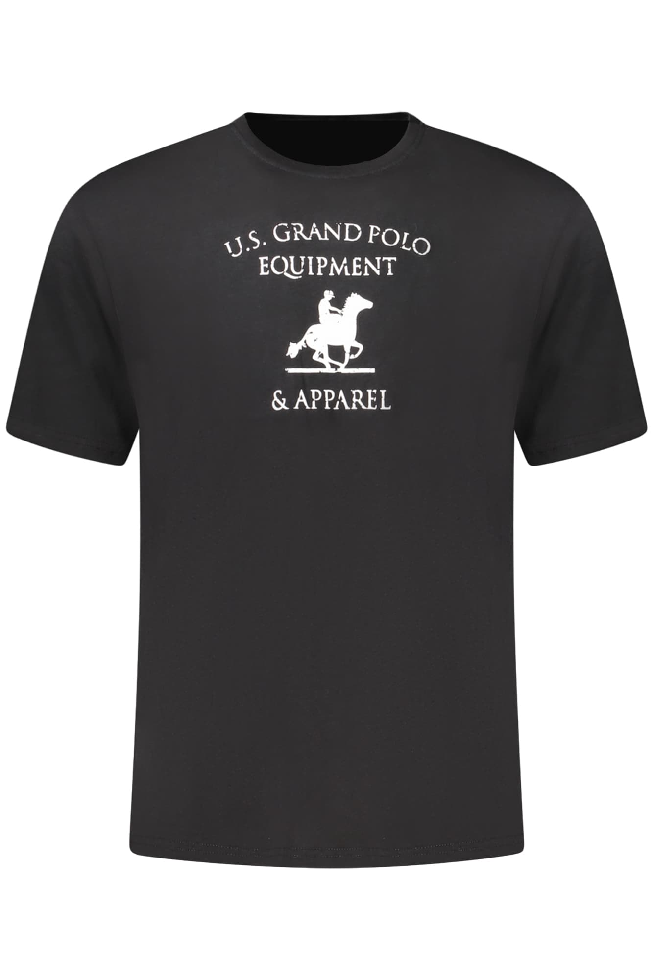U.S. GRAND Herren T-Shirt in Schwarz