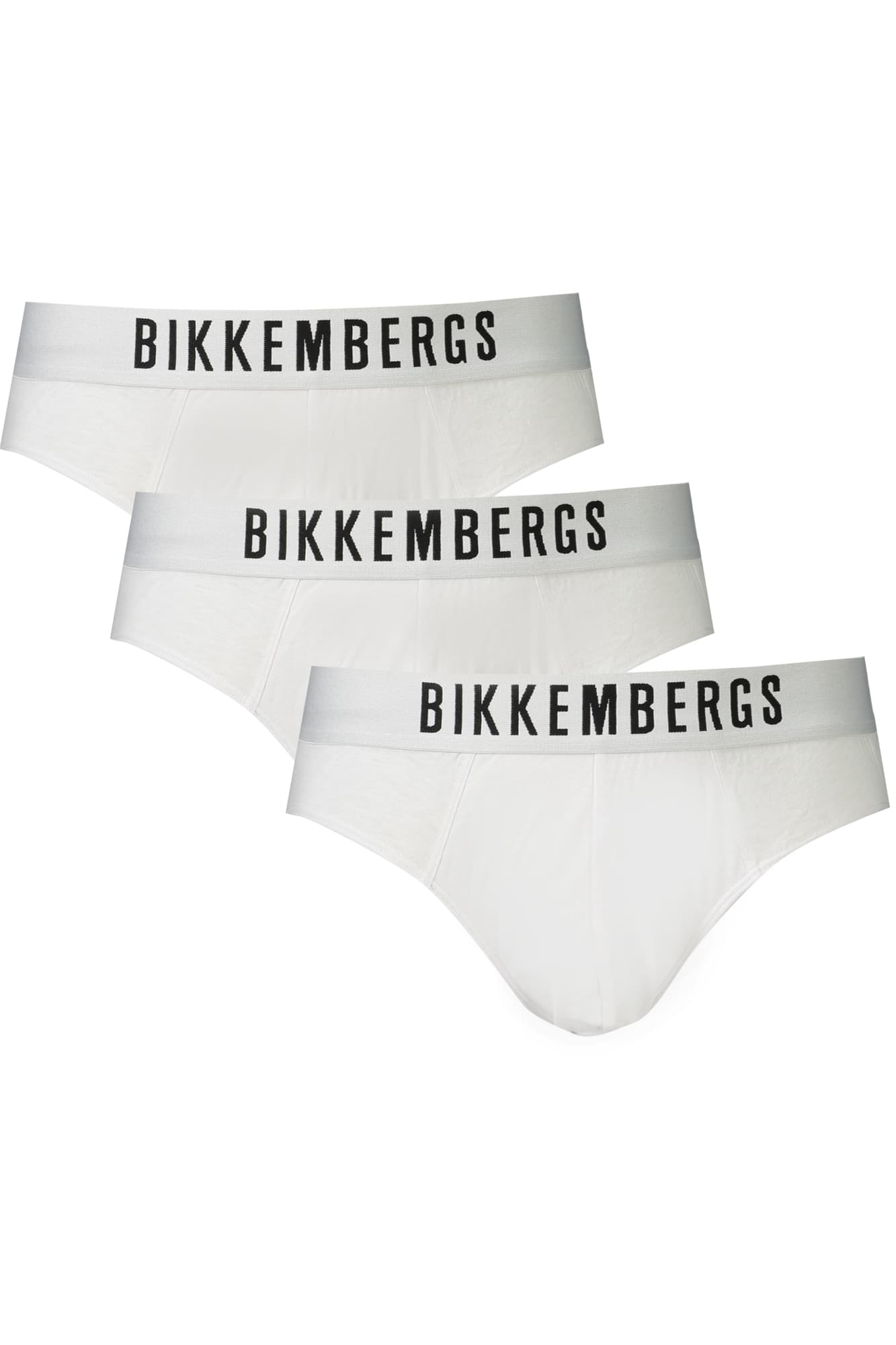BIKKEMBERGS Herren Boxershorts in Weiß