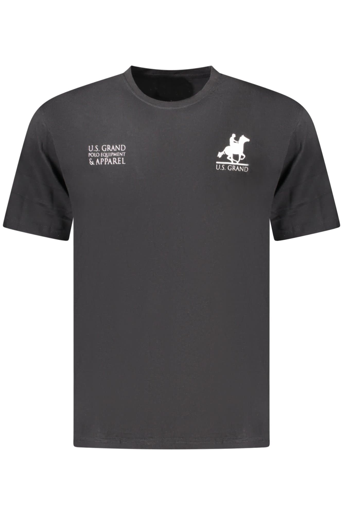 U.S. GRAND Herren T-Shirt in Schwarz