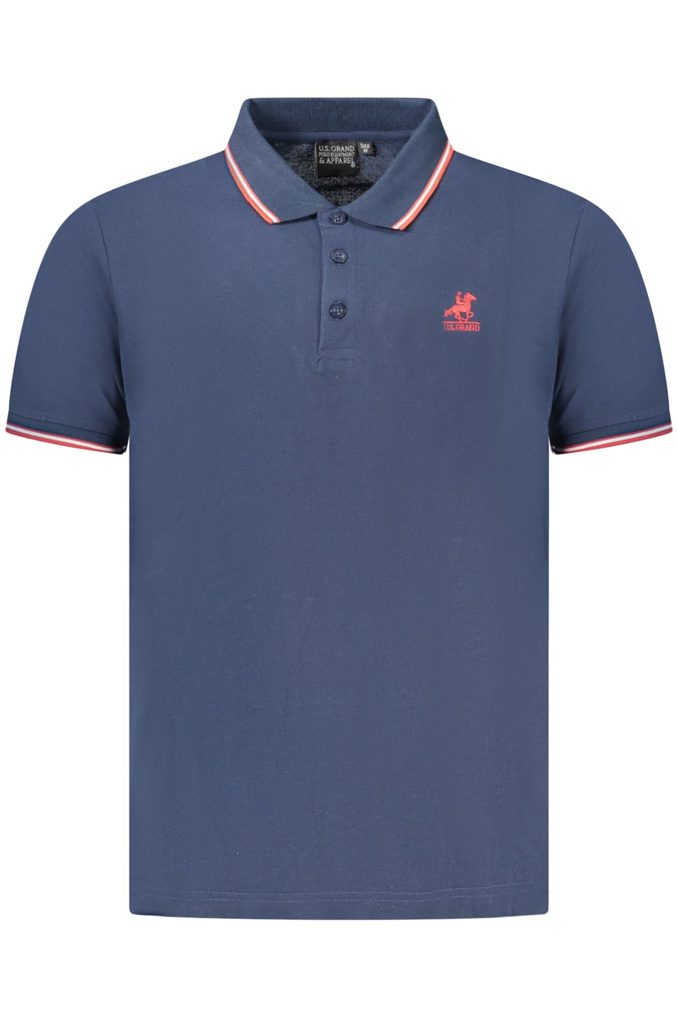 U.S. GRAND Herren Poloshirt in Blau