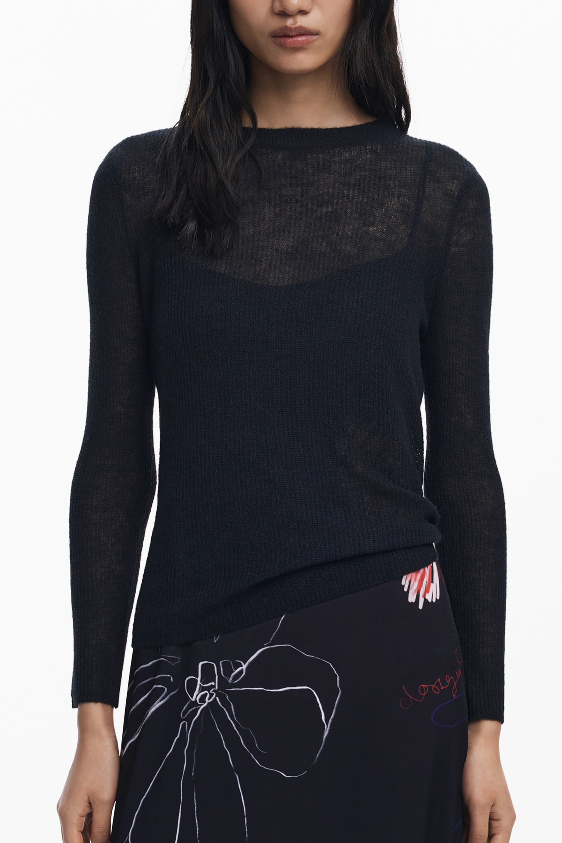 DESIGUAL Damen Kleid in Schwarz