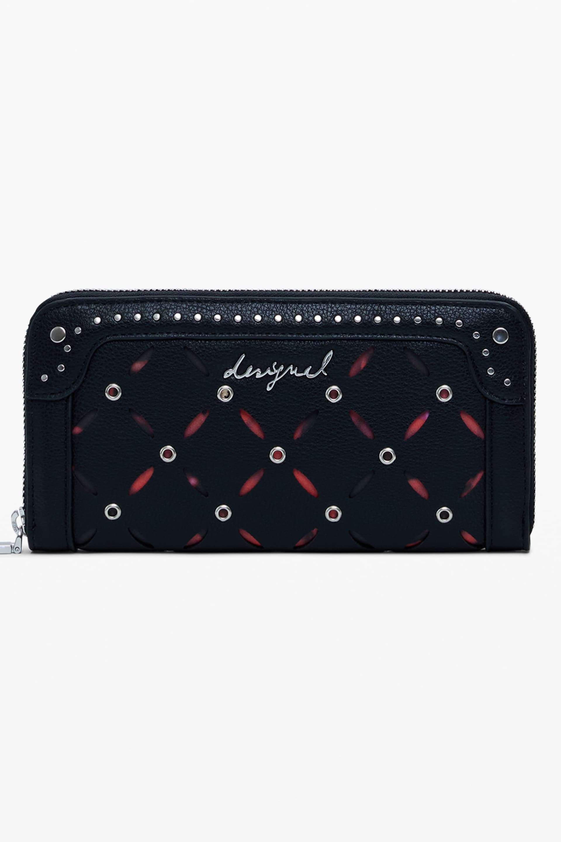 DESIGUAL Damen Geldbörse in Schwarz
